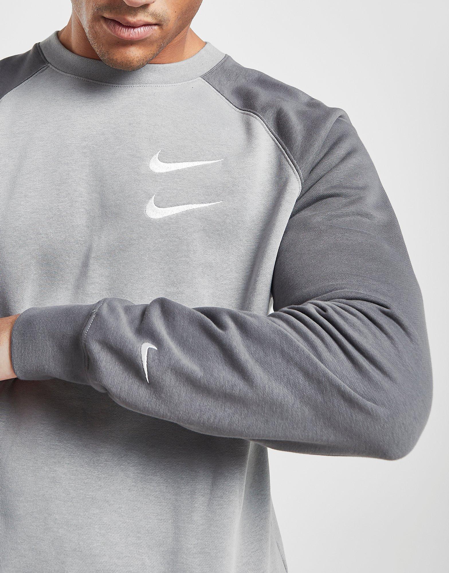 nike swoosh sweatshirt mens