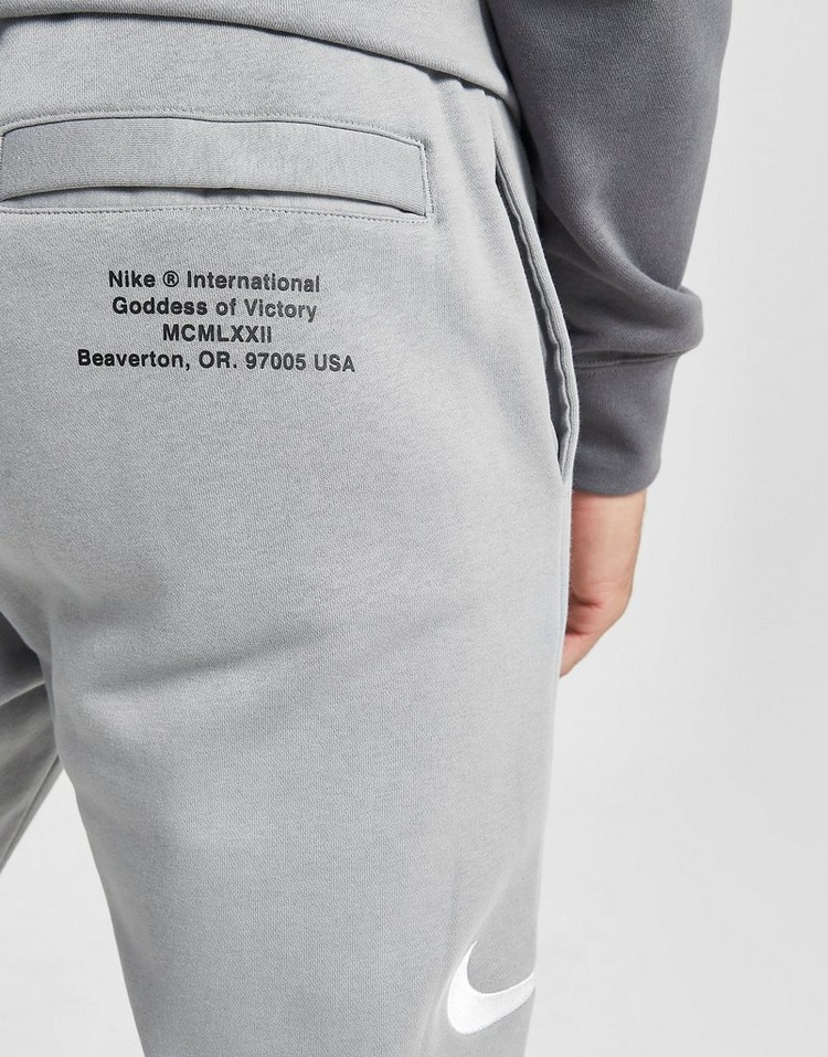 double nike swoosh joggers