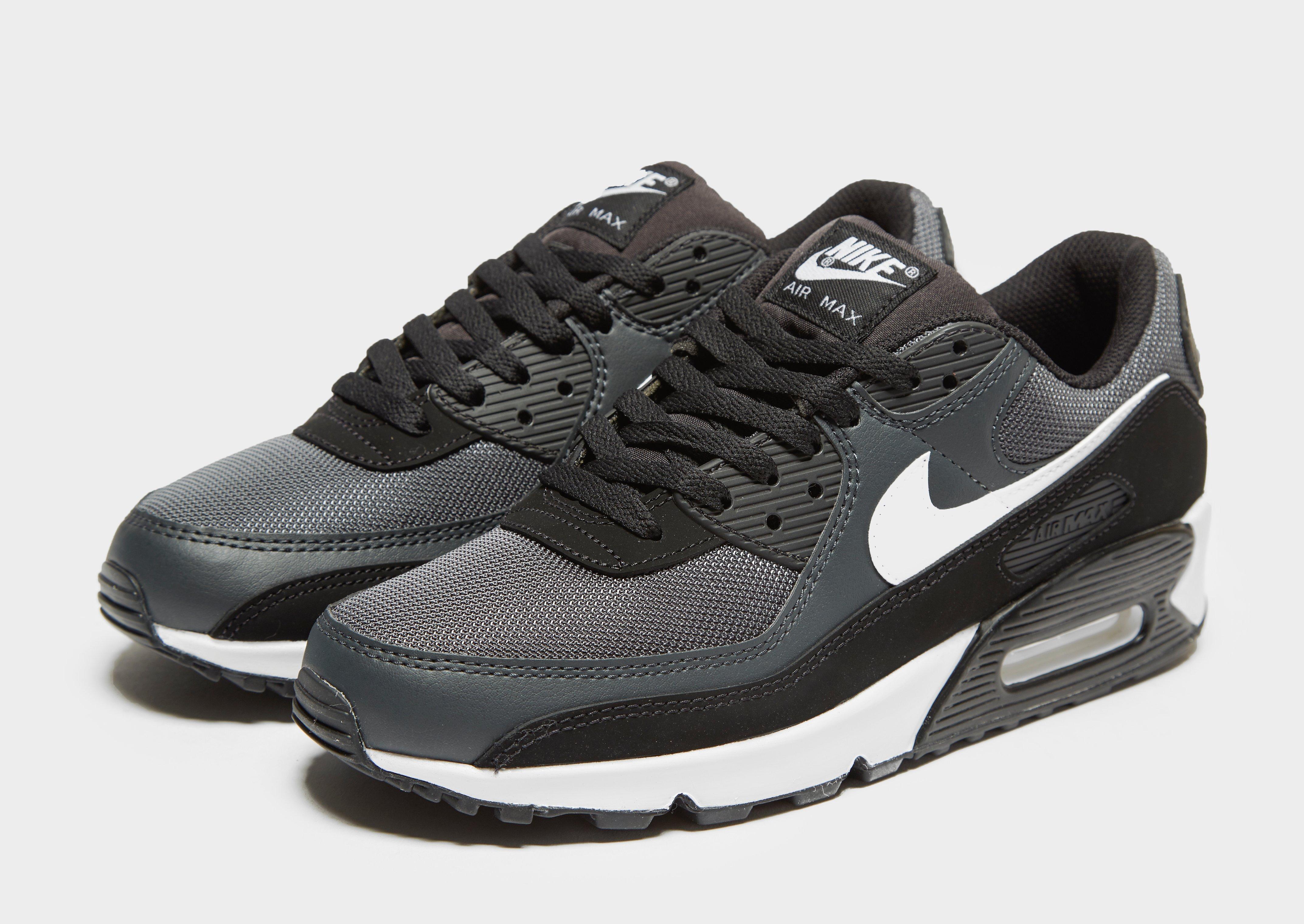 air max 90 black gray