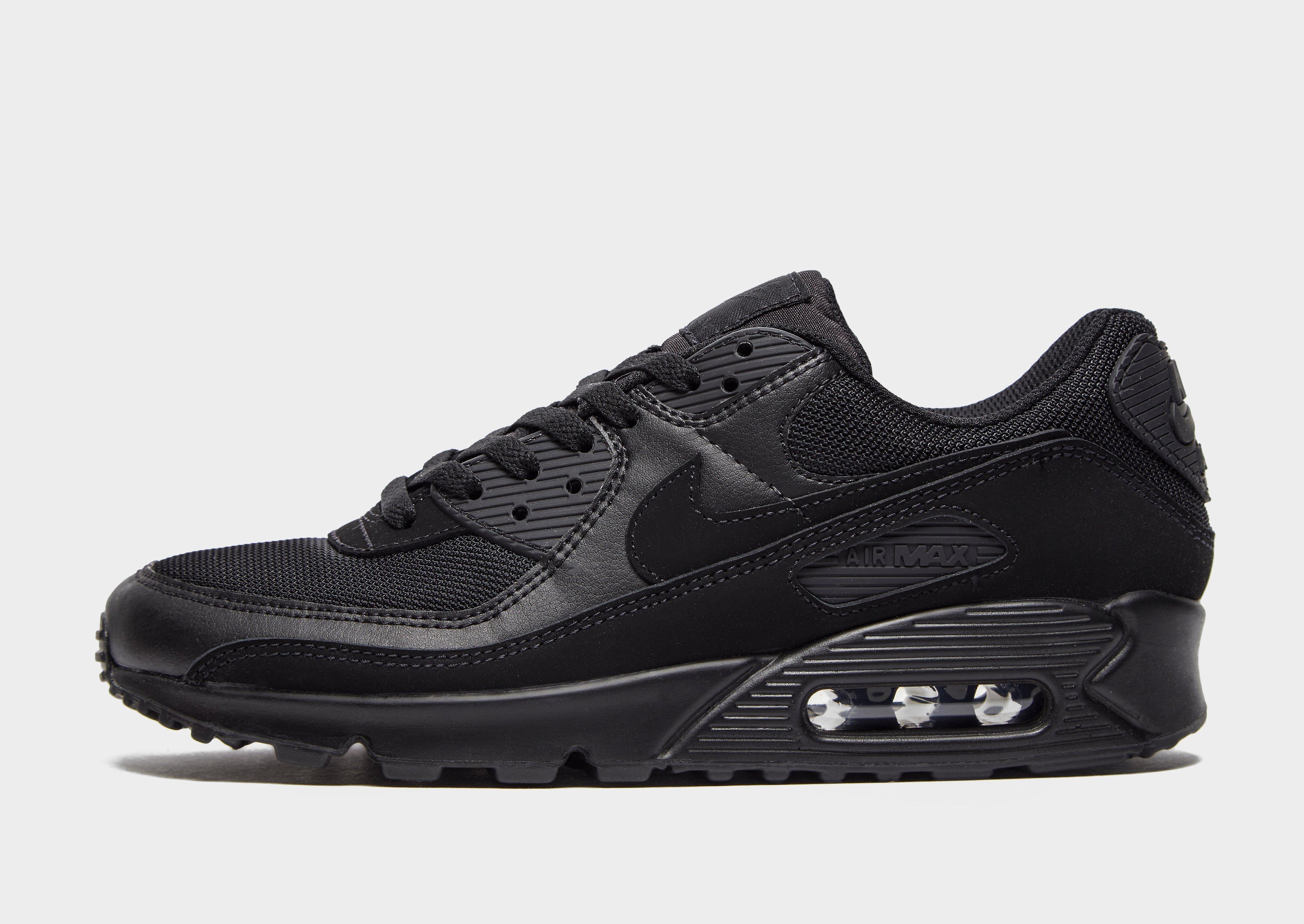 Black Nike Air Max 90 - JD Sports Global