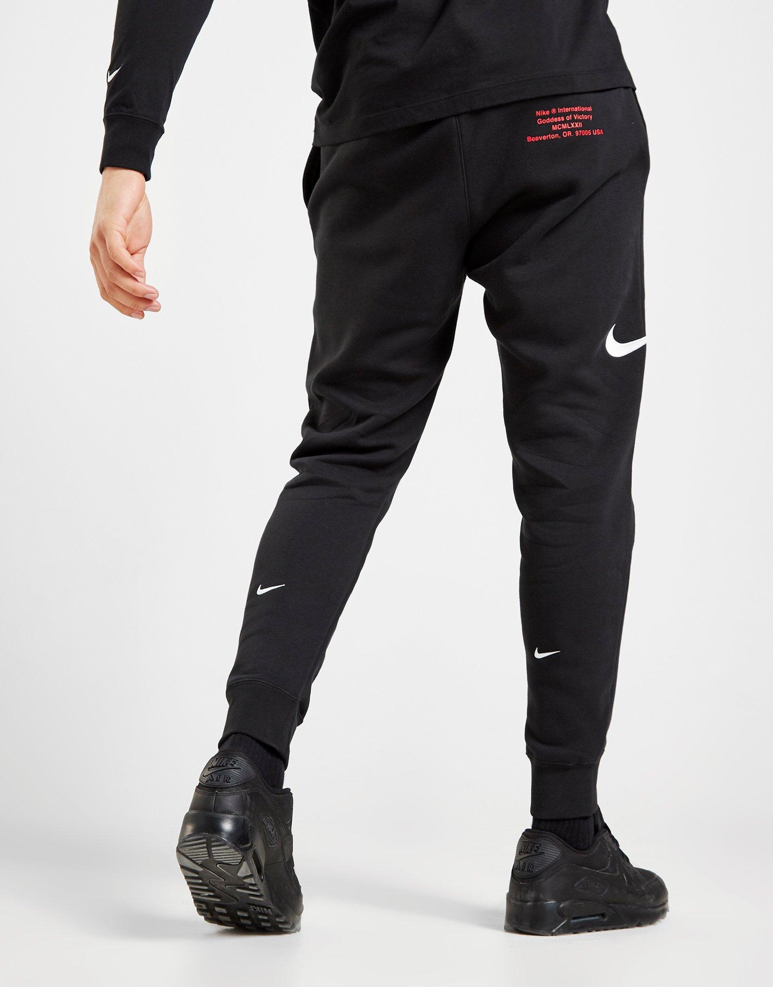 nike swoosh joggers mens