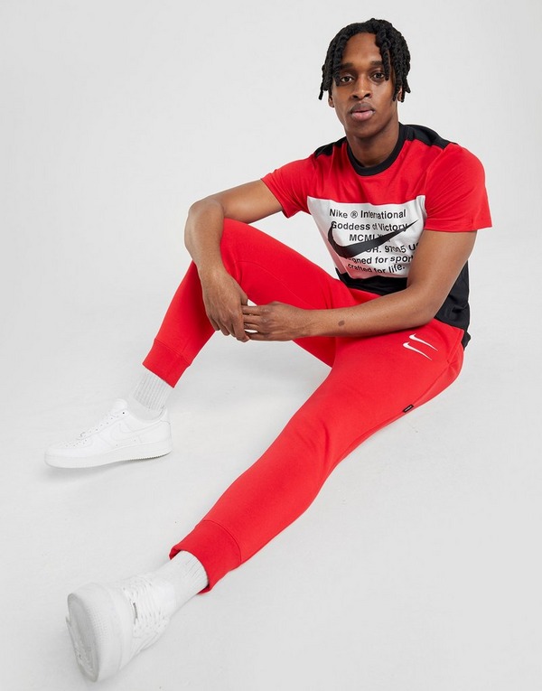 nike pantalon de survêtement swoosh colour block homme nike pantalon de survêtement swoosh colour block homme