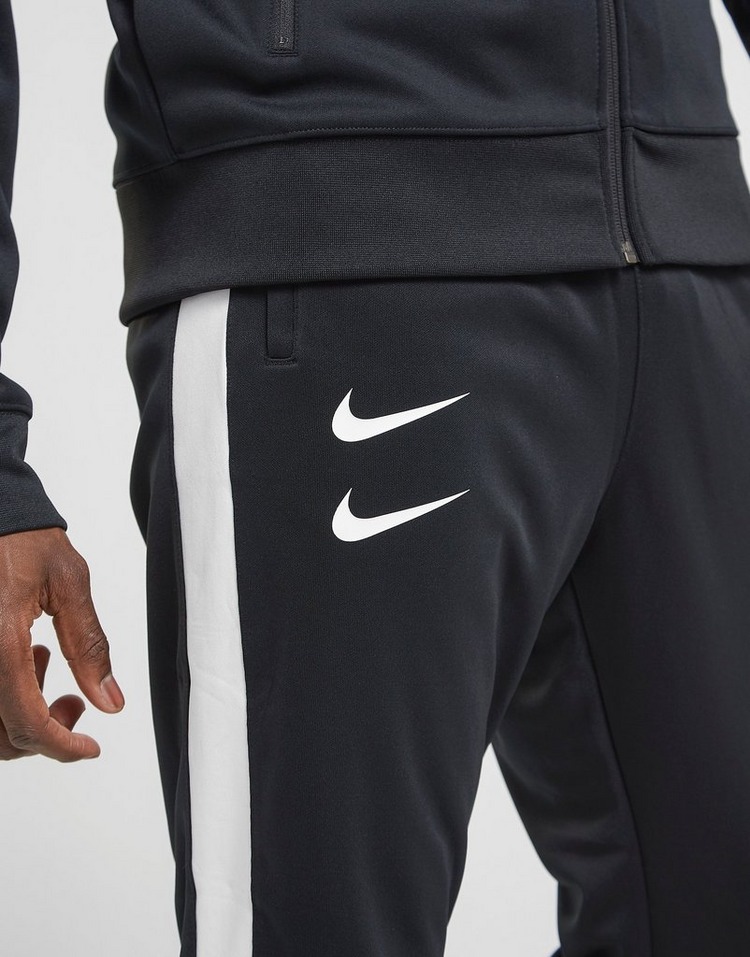 Buy Black Nike Double Swoosh Track Pants | JD Sports | JD Sports Ireland