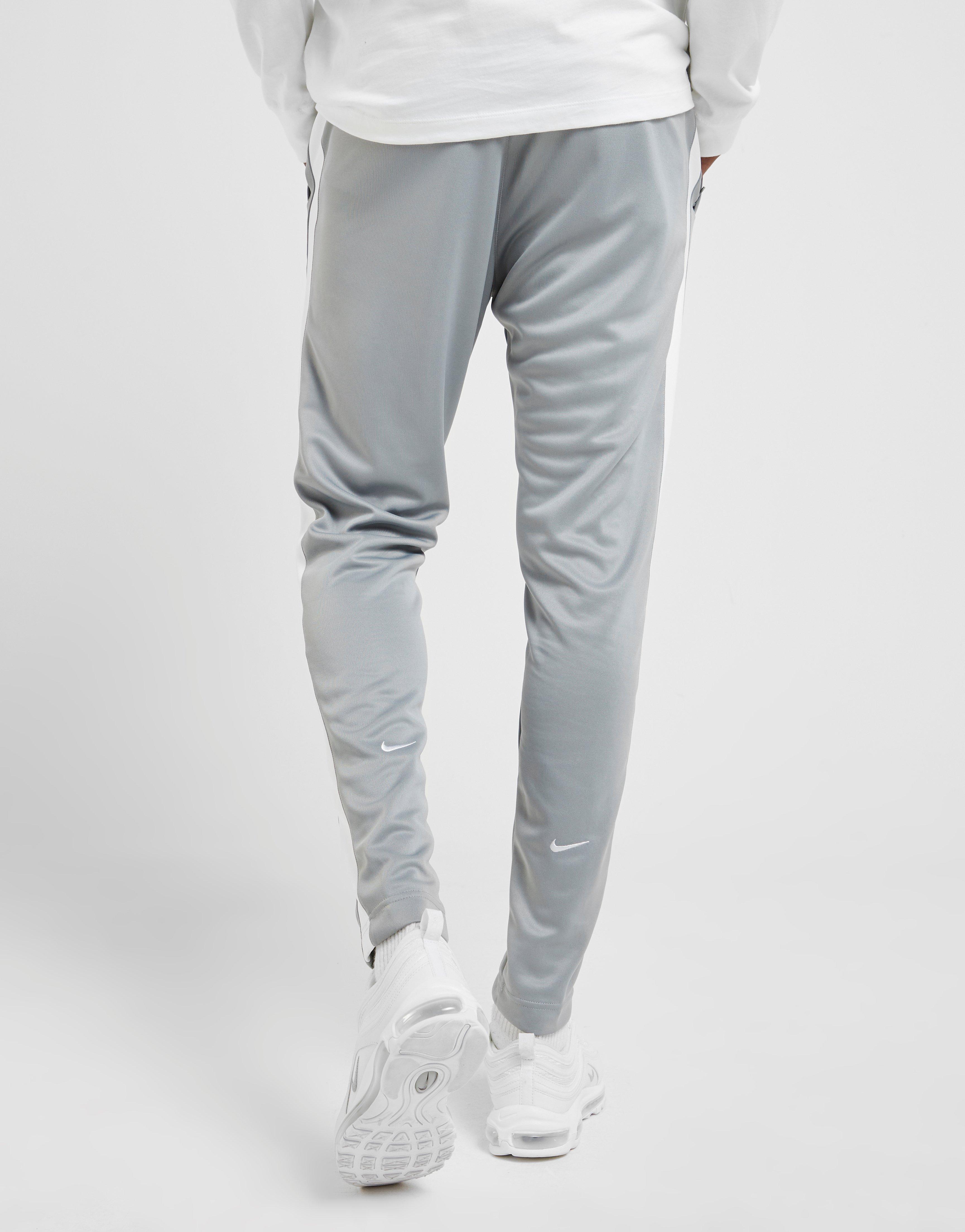 nike double swoosh pants grey