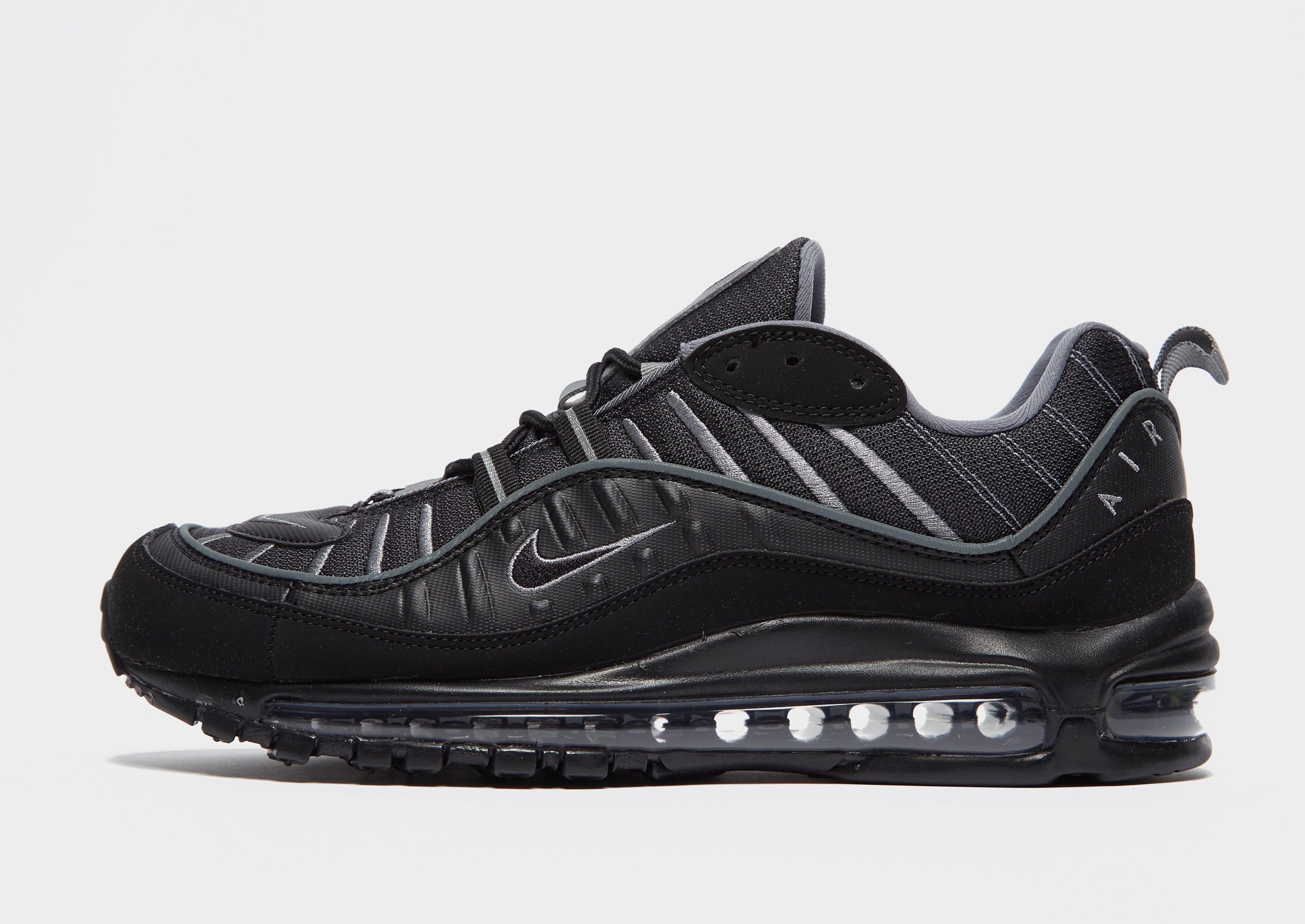 air max 98 gris noir