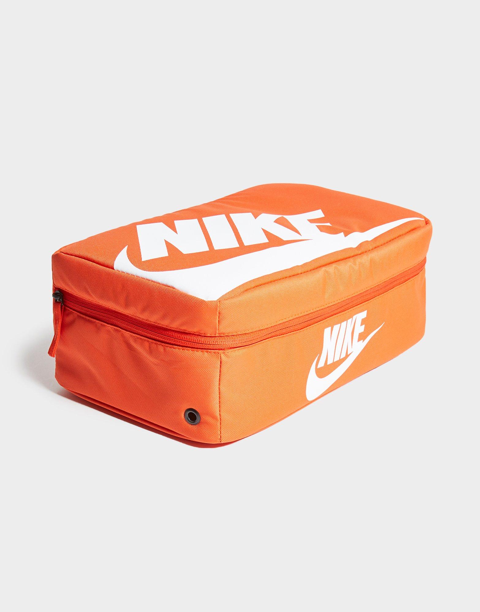 orange nike shoe box