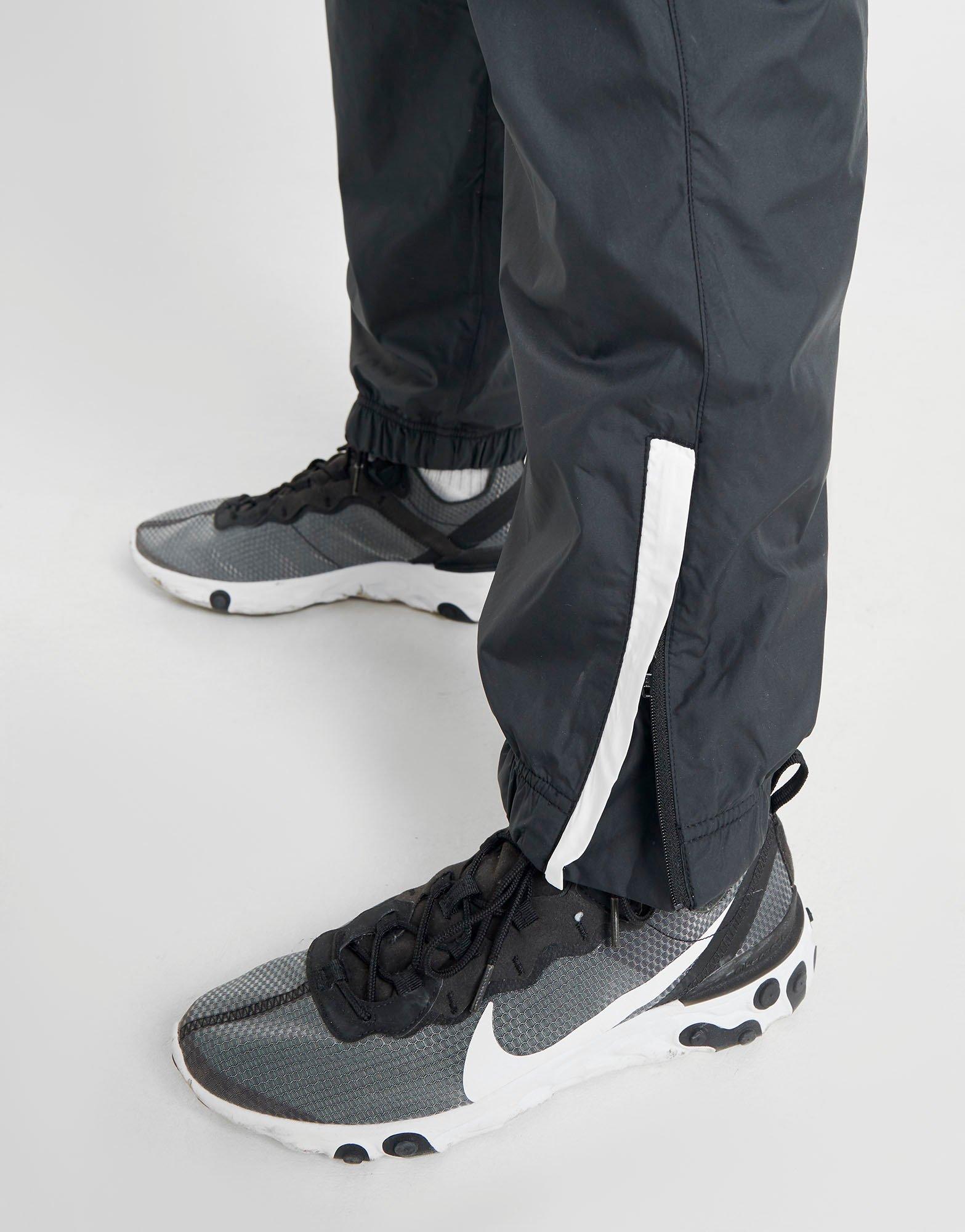 nike gel tape cuffed track pants