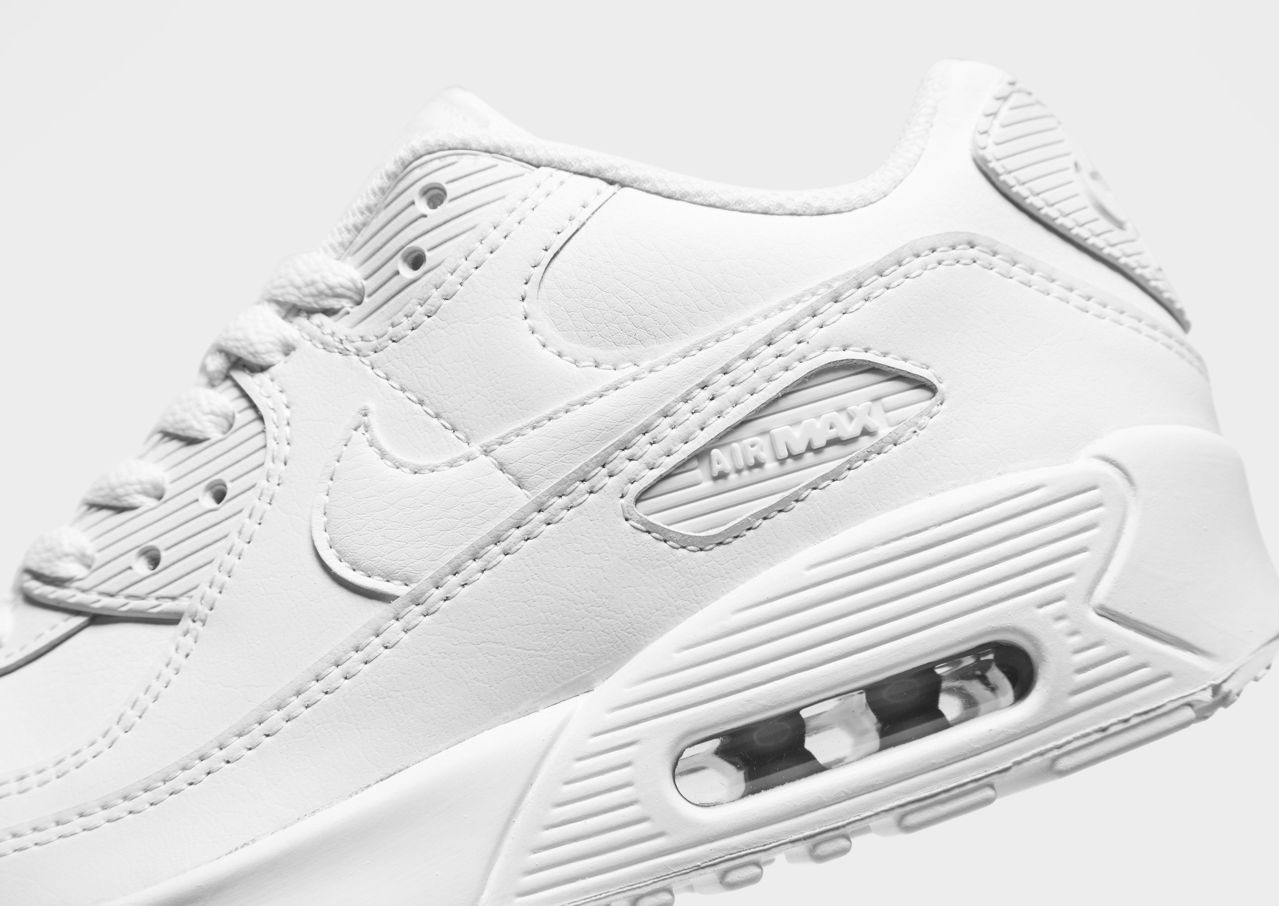 Nike air max sale 90 leather bianche