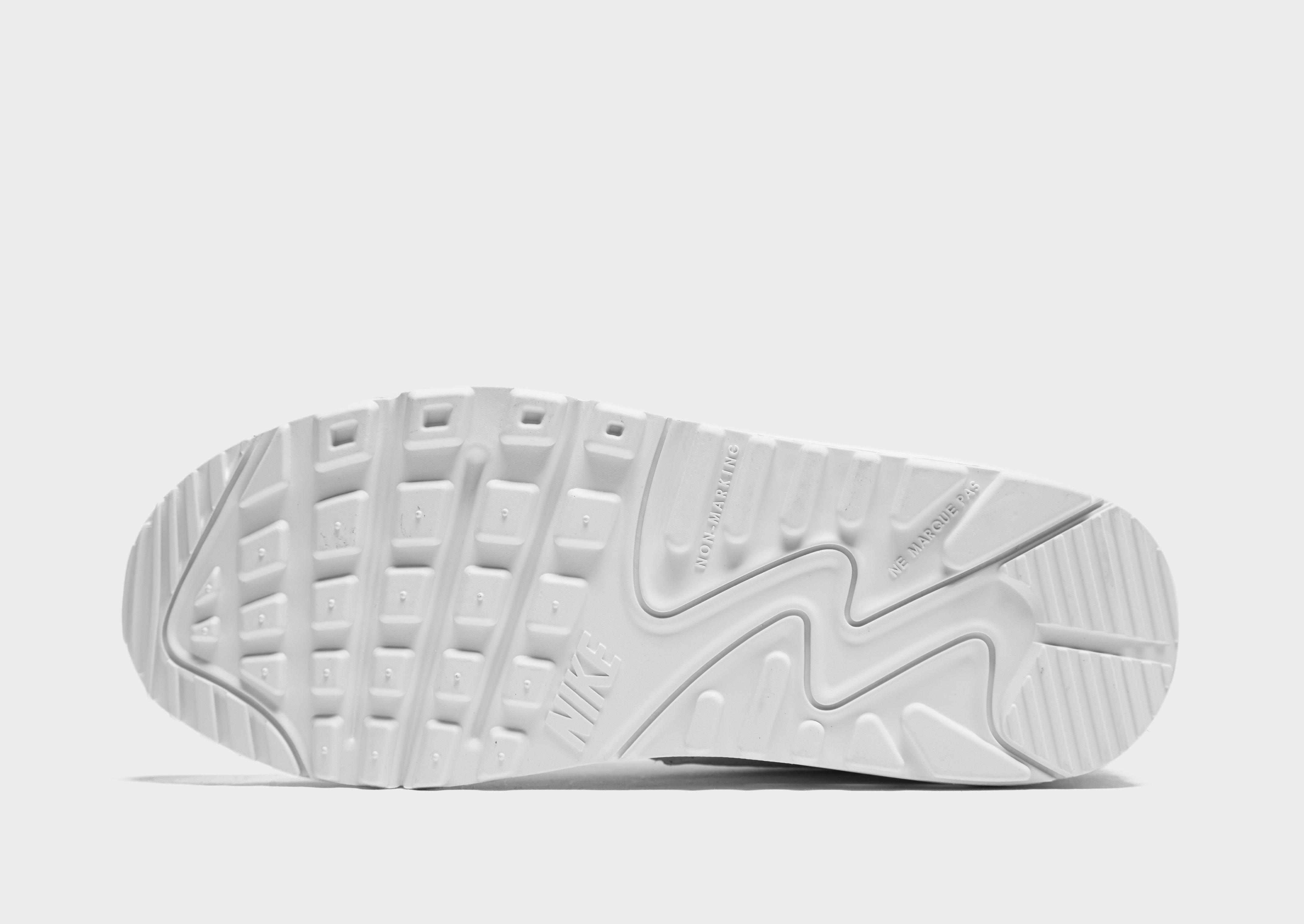 air max 90 white leather junior