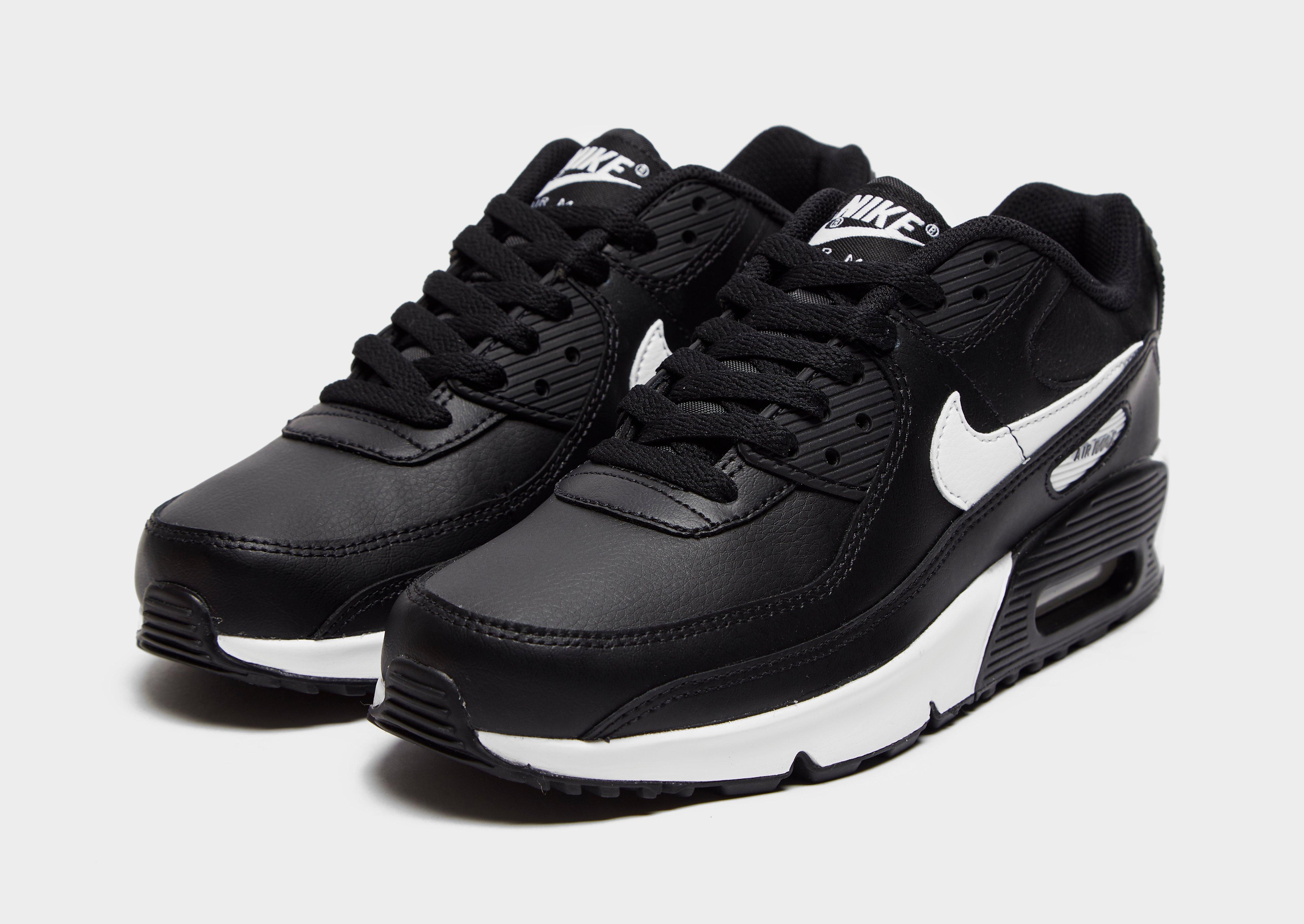 Nike Air Max 90 Leather júnior en Negro JD España