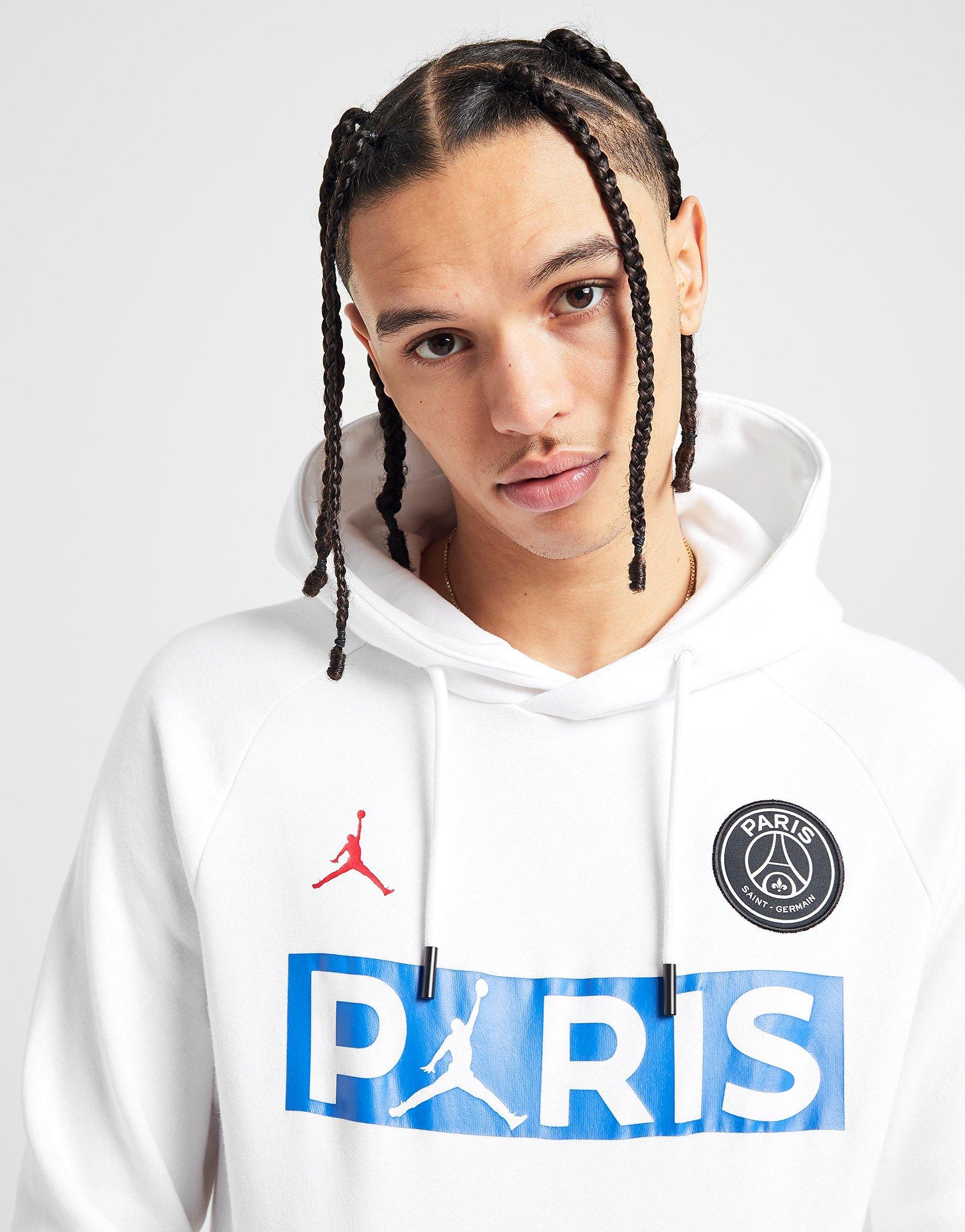 jordan x paris saint germain jumpman overhead hoodie