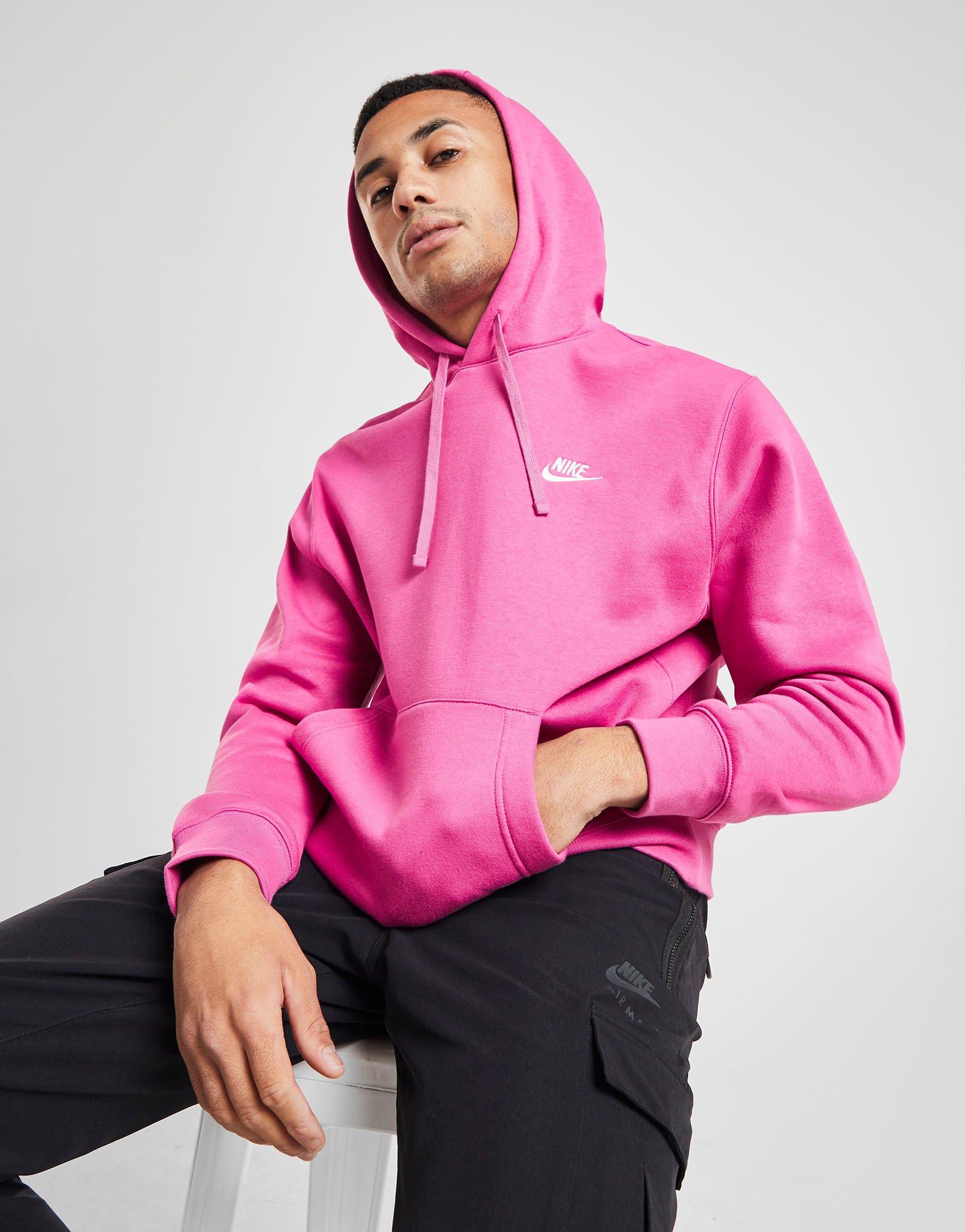 nike sweat homme rose pale 