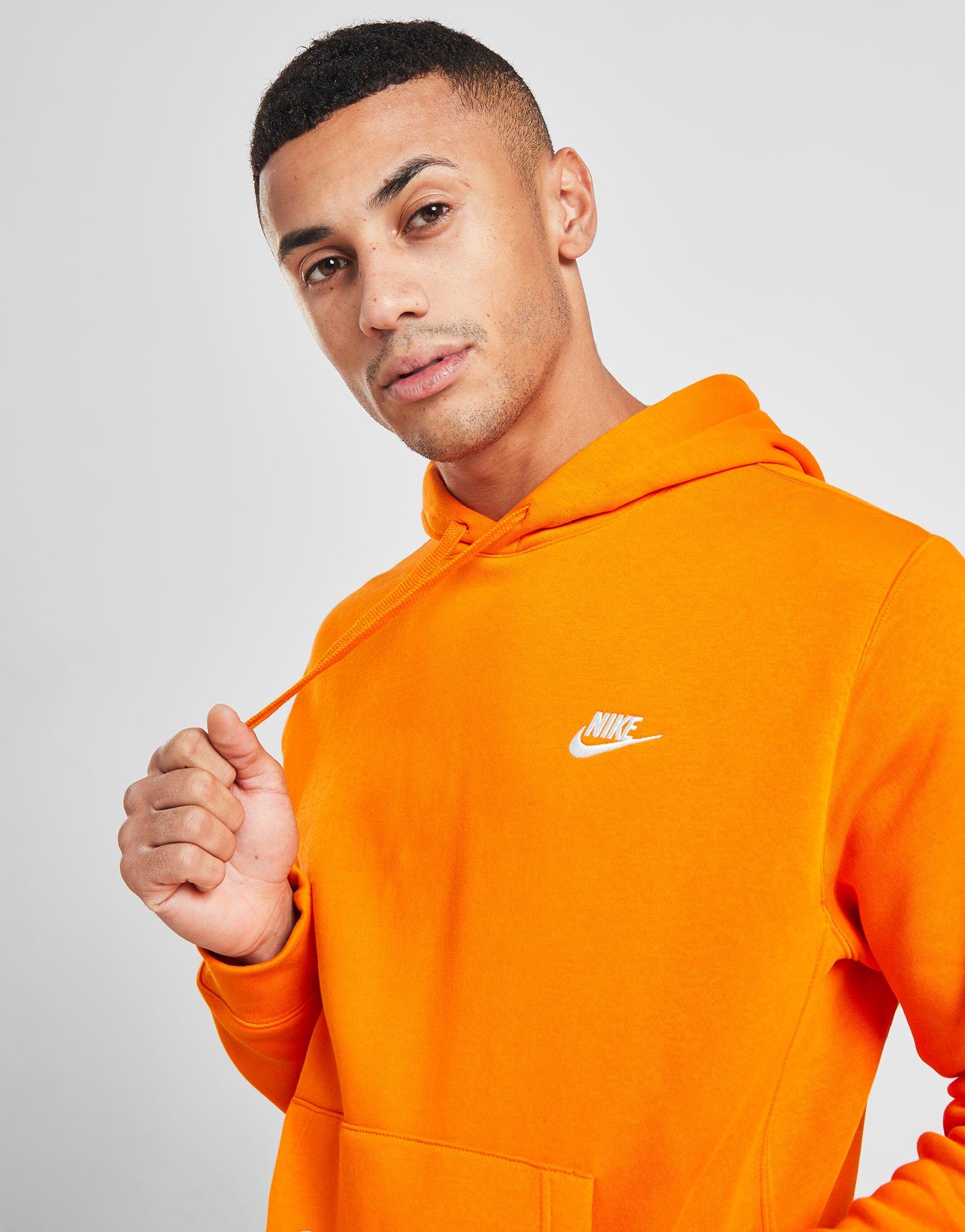 nike orange sweat