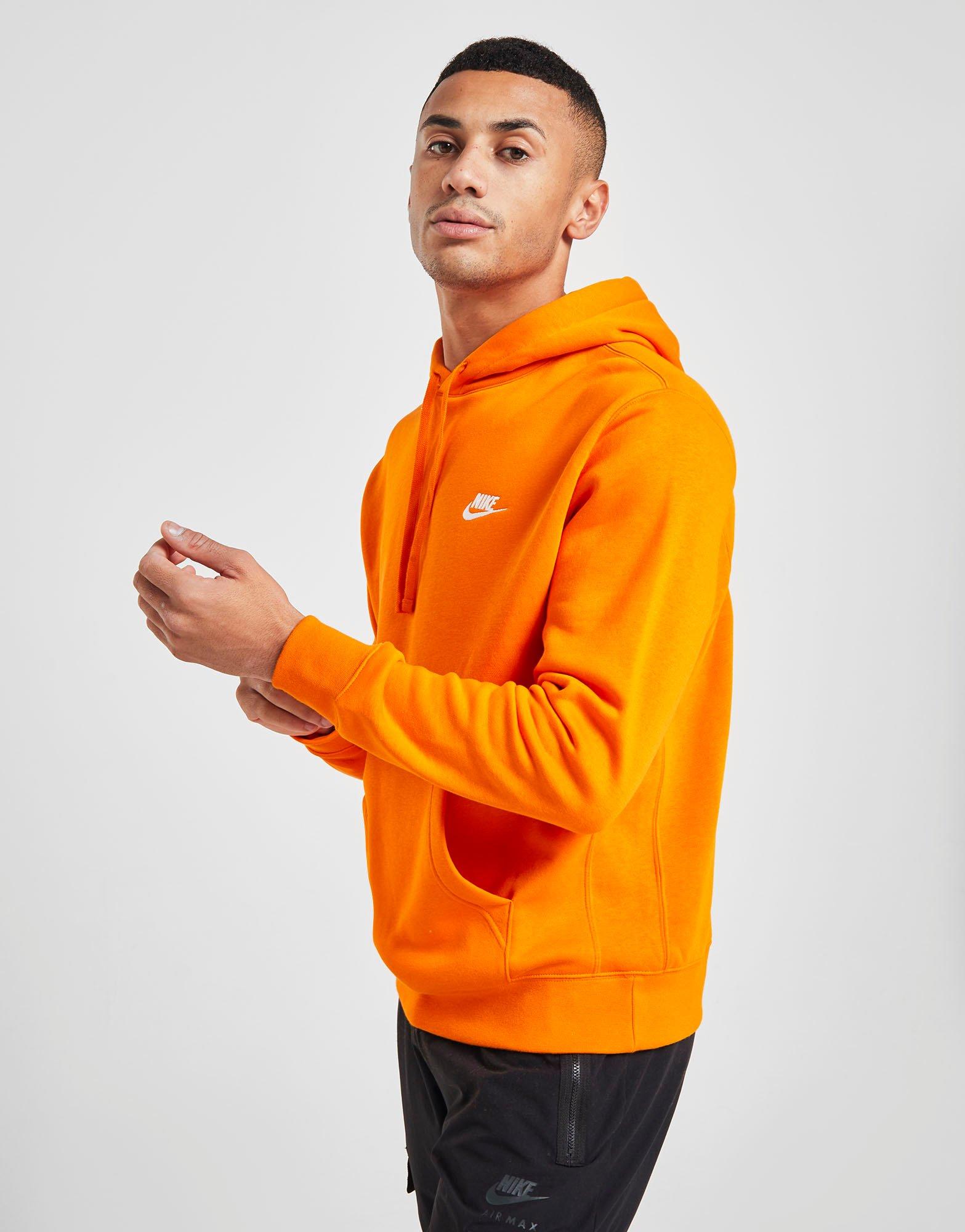 sweat à capuche vans orange