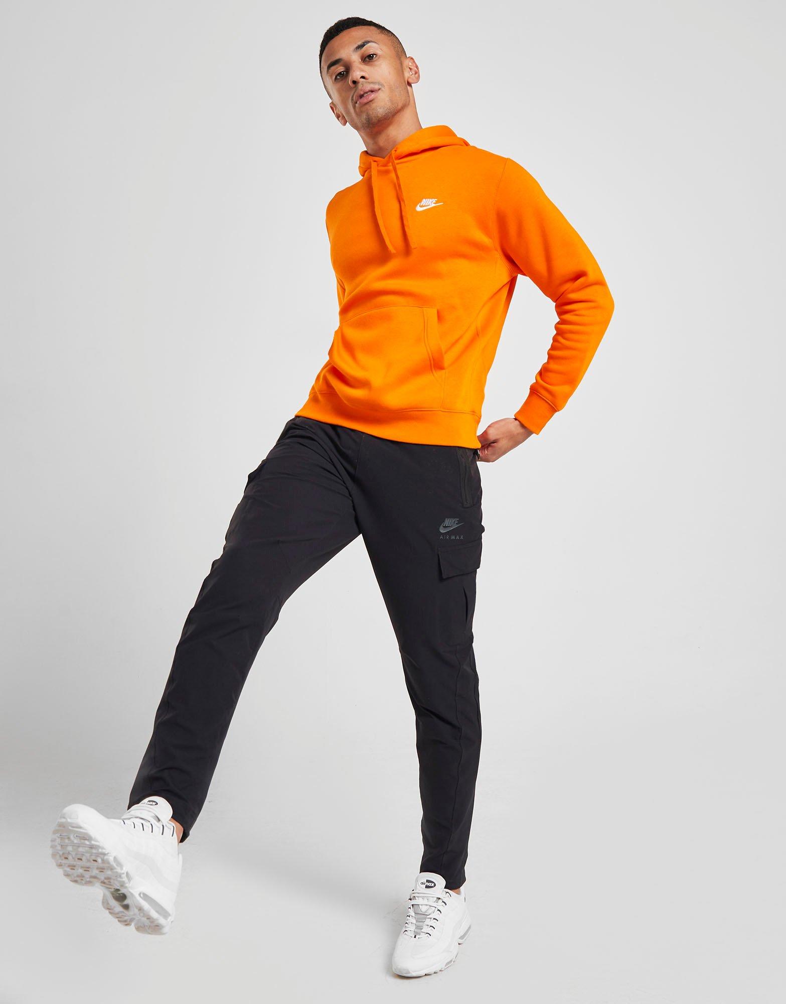 pull nike homme orange