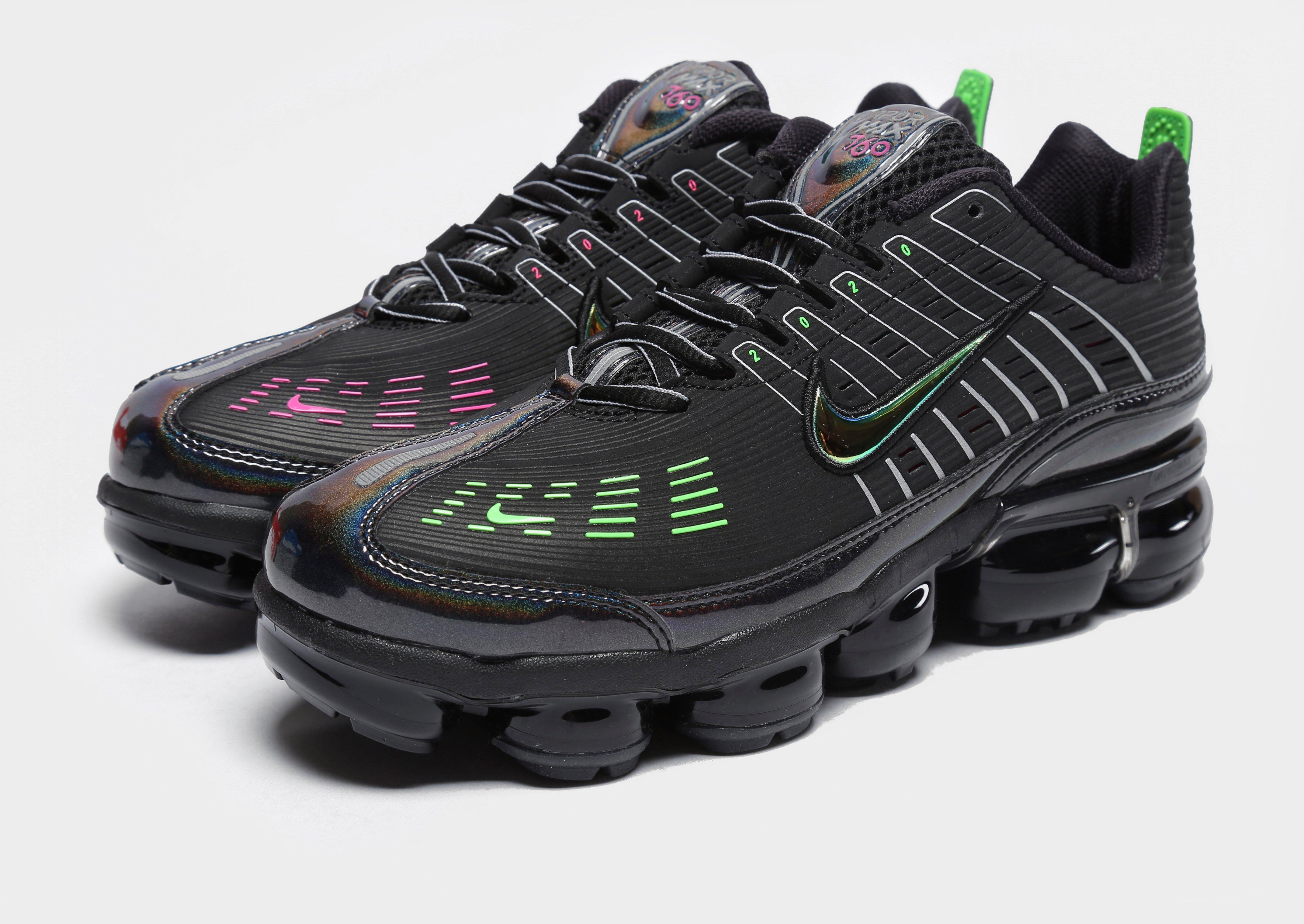 vapormax black pink green
