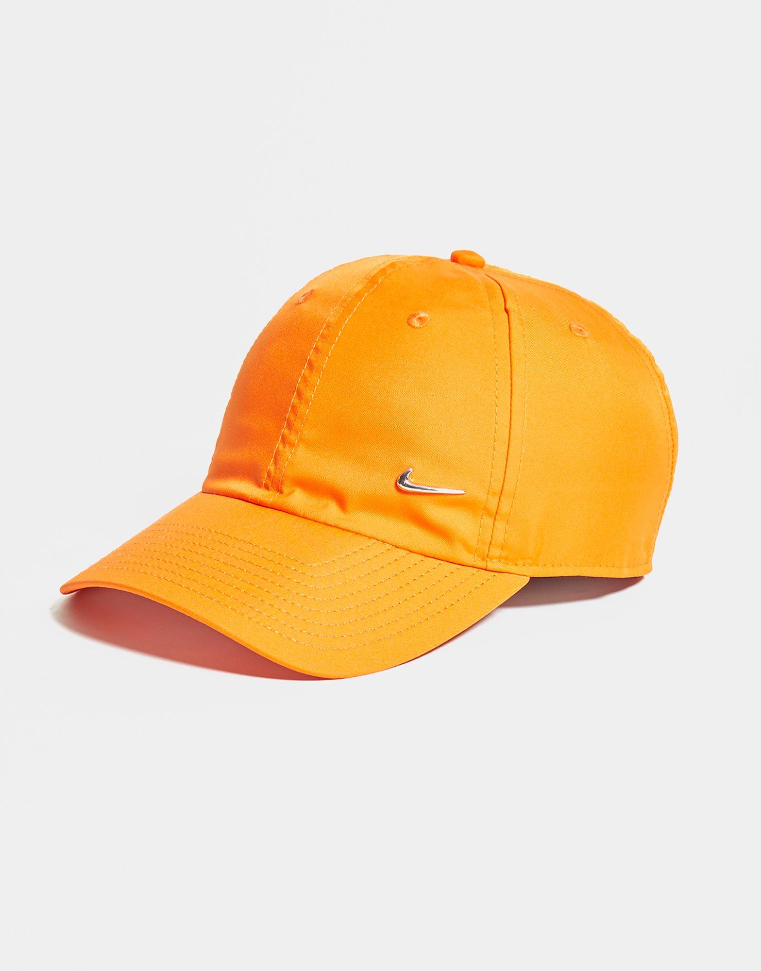 orange nike cap