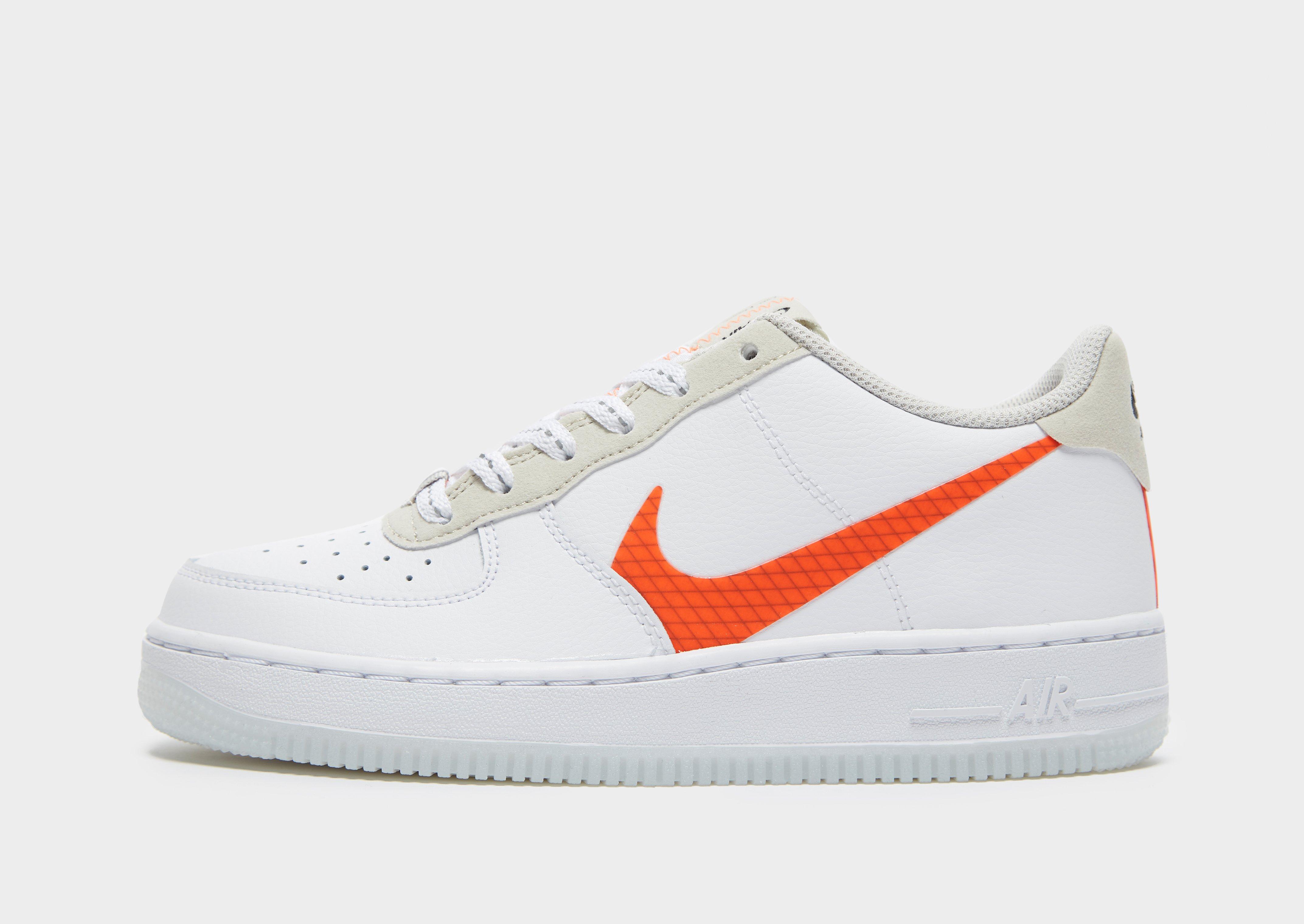 nike air force 1 low weiß orange