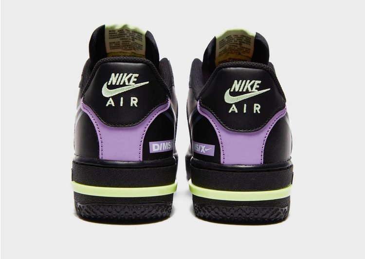 Buy Black Nike Air Force 1 React Junior | JD Sports | JD Sports Ireland