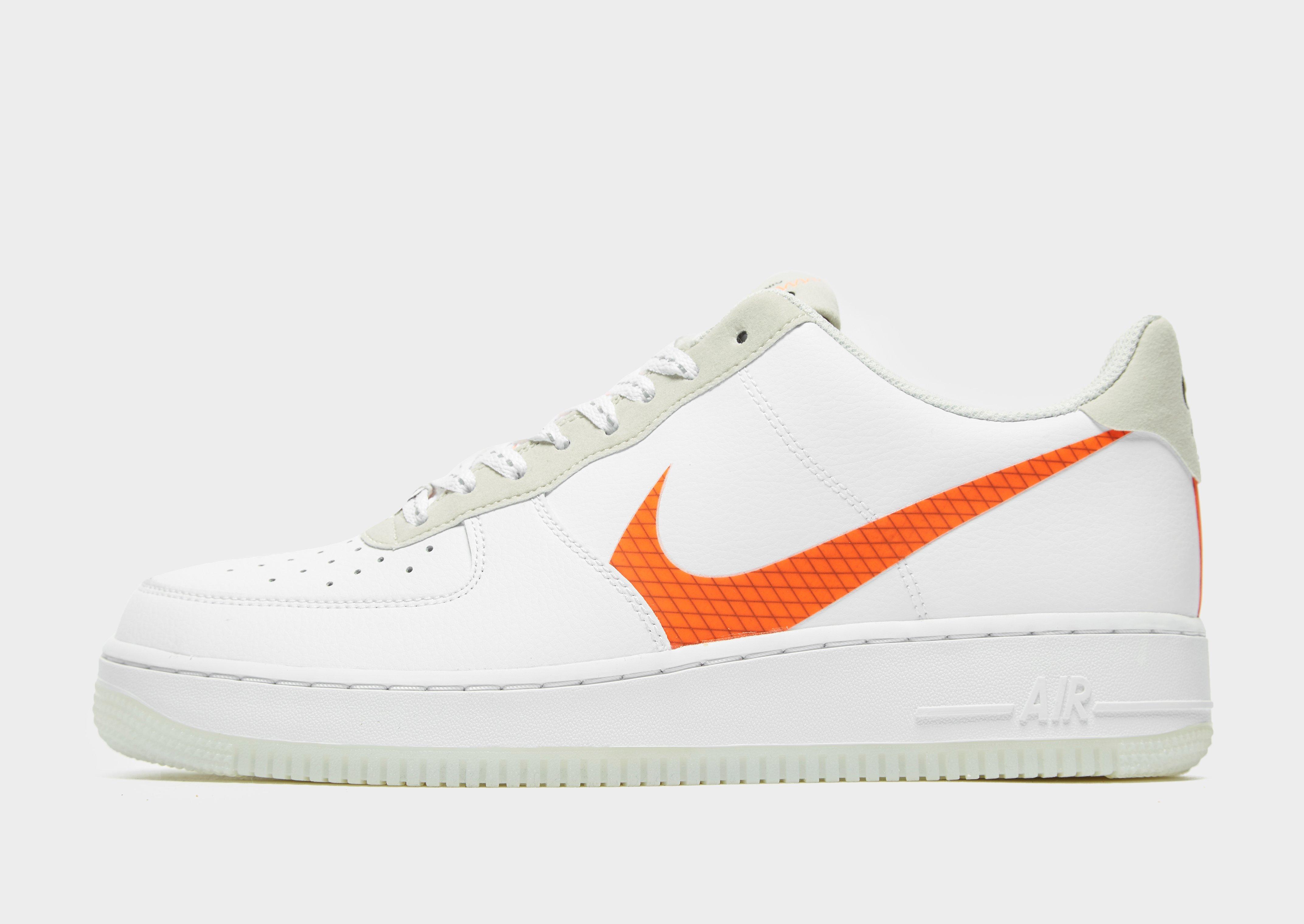 nike air force 1 with orange tick