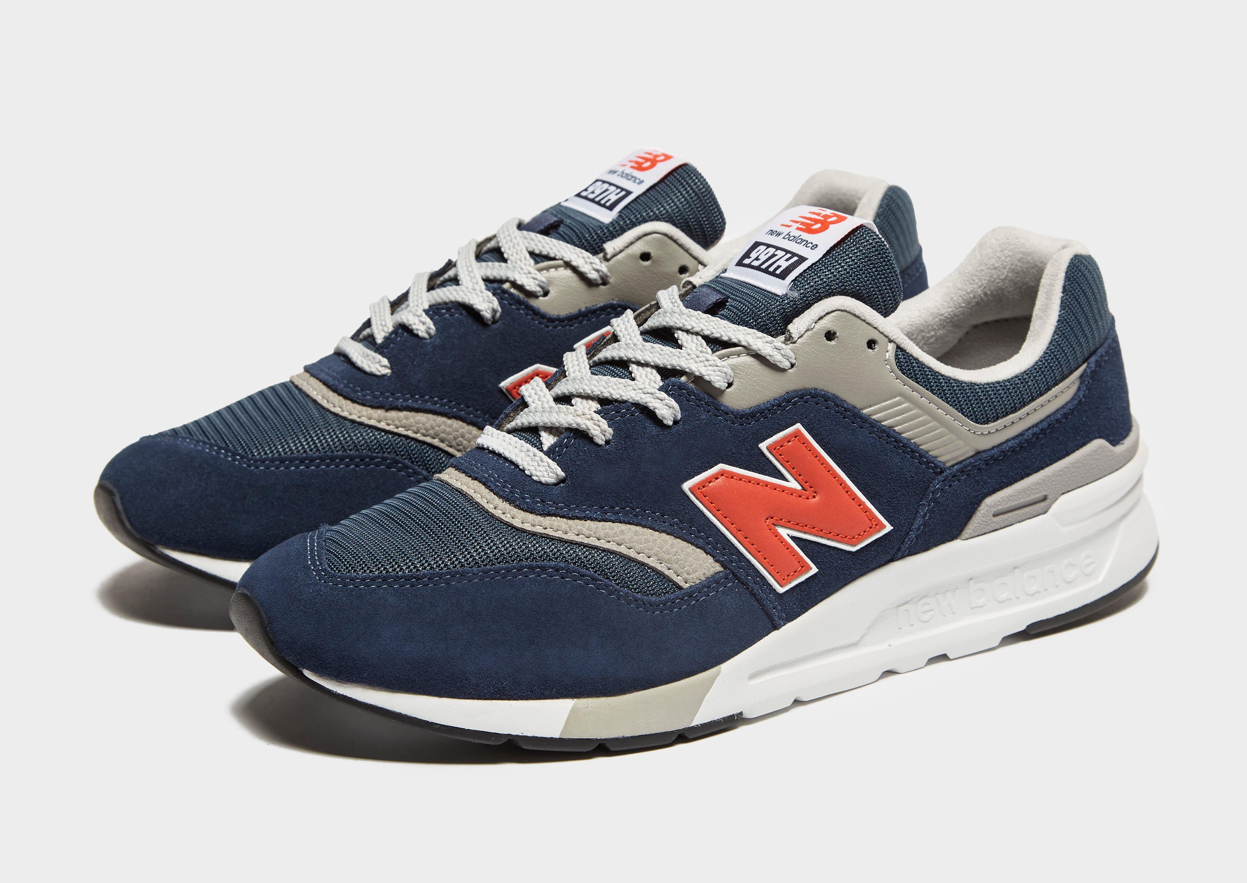 new balance 997h white navy