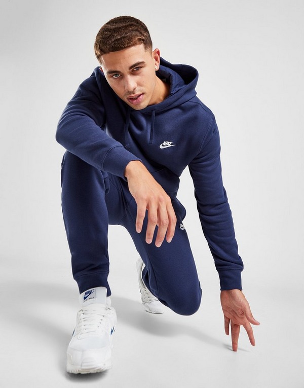 Nike Sportswear Club Fleece Overhead Hoodie - Navy