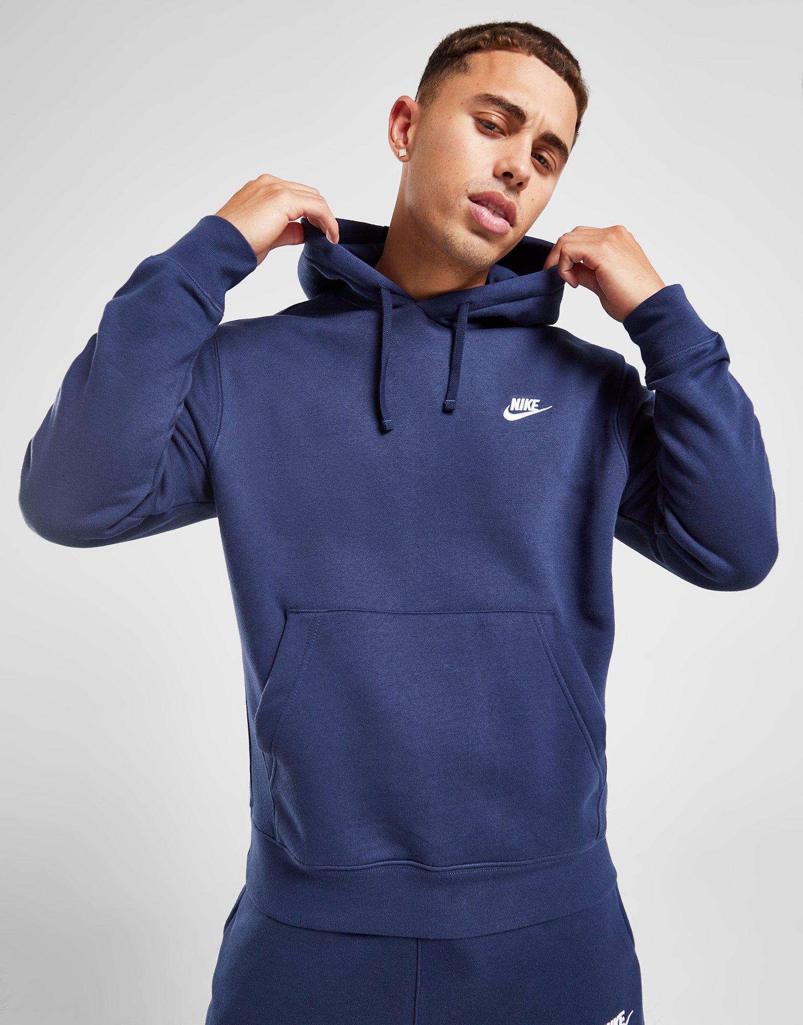 Blue Nike Polar Fleece Hoodie - JD Sports Global