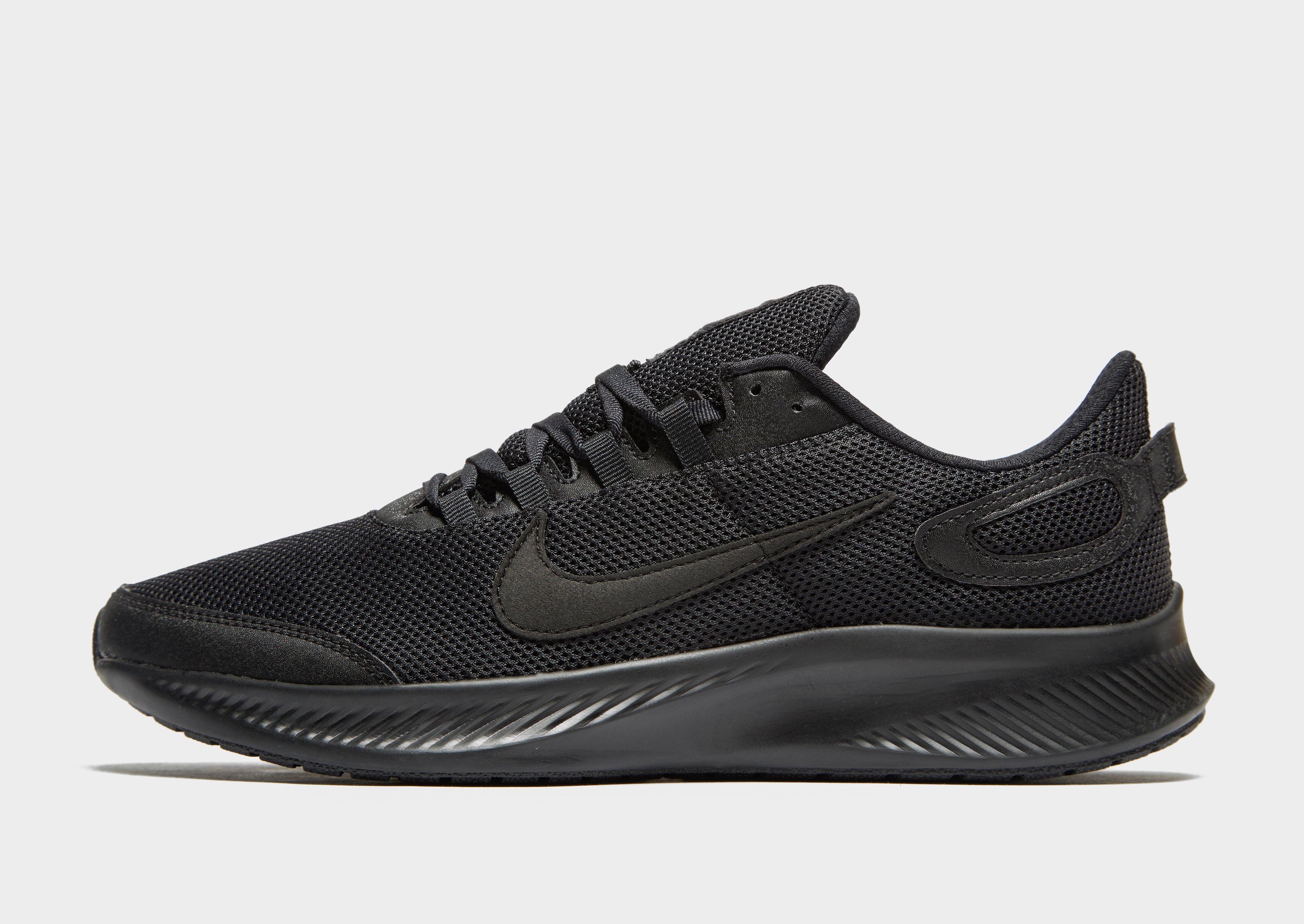 nike running all black