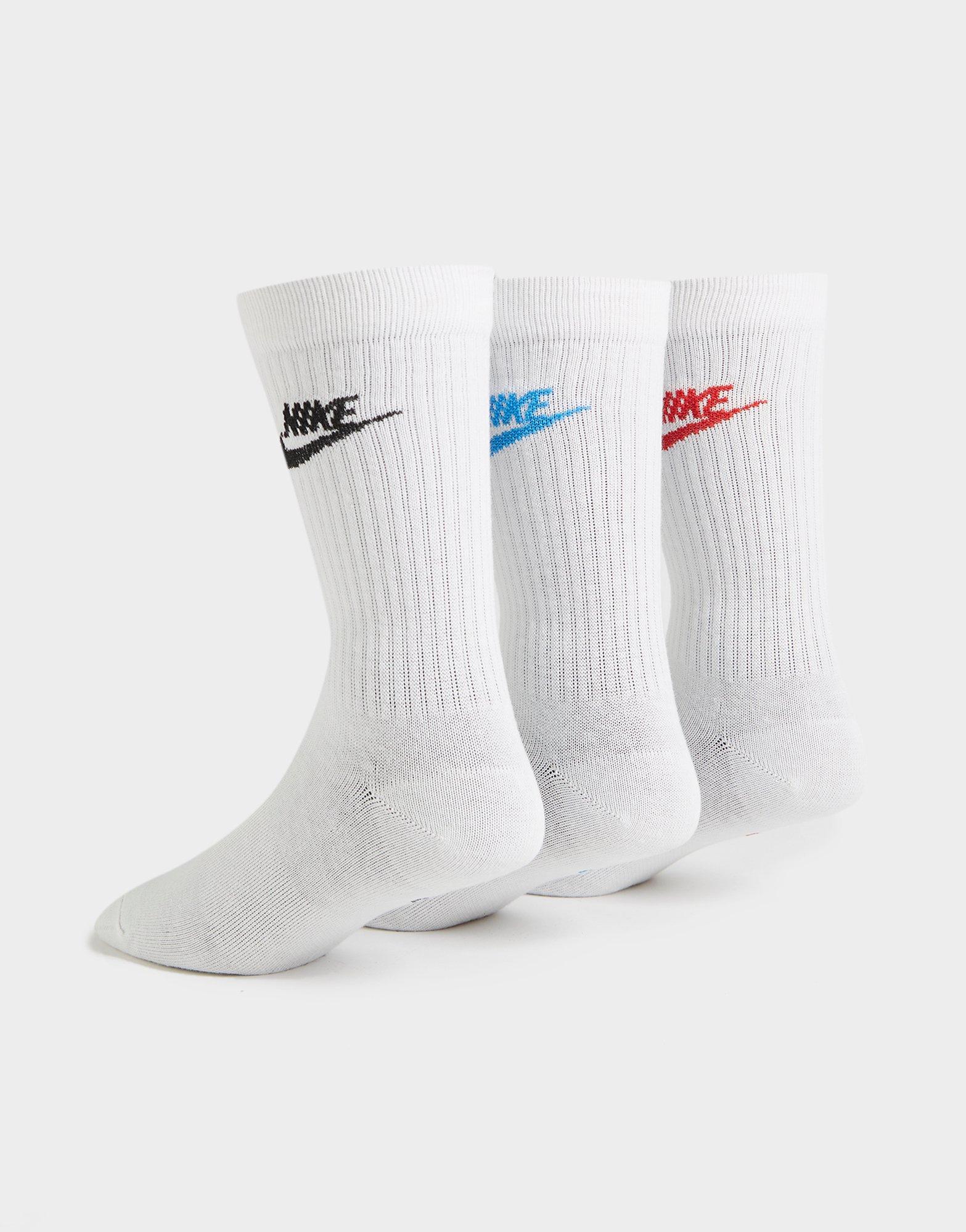 White Nike 3-Pack Everyday Essential 