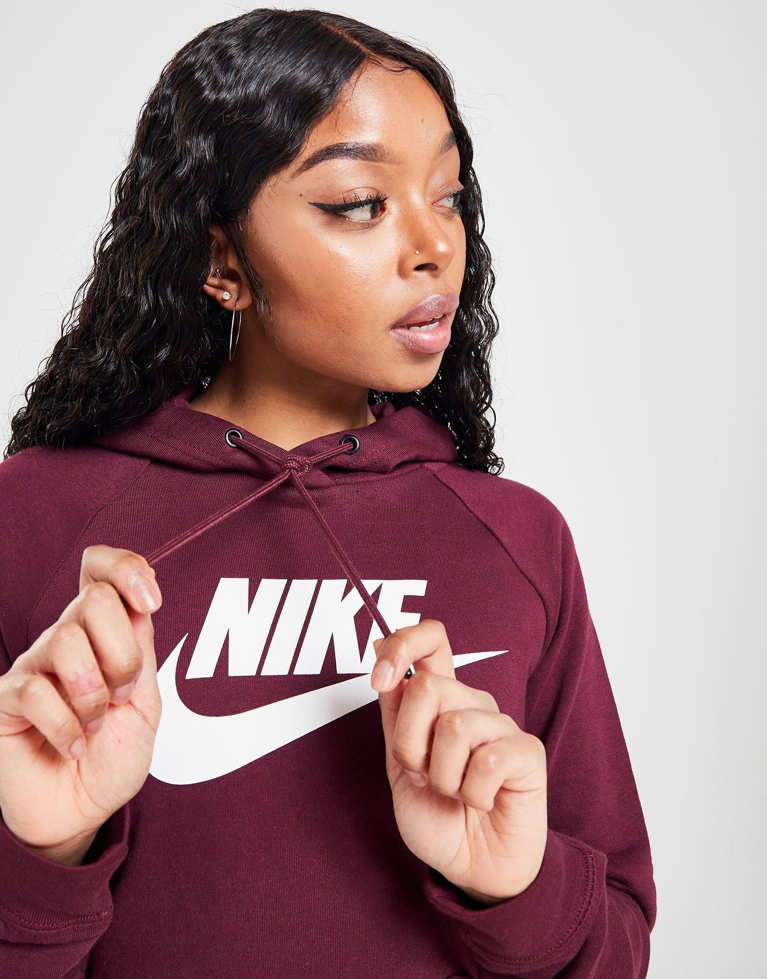 nike essential logo overhead hoodie