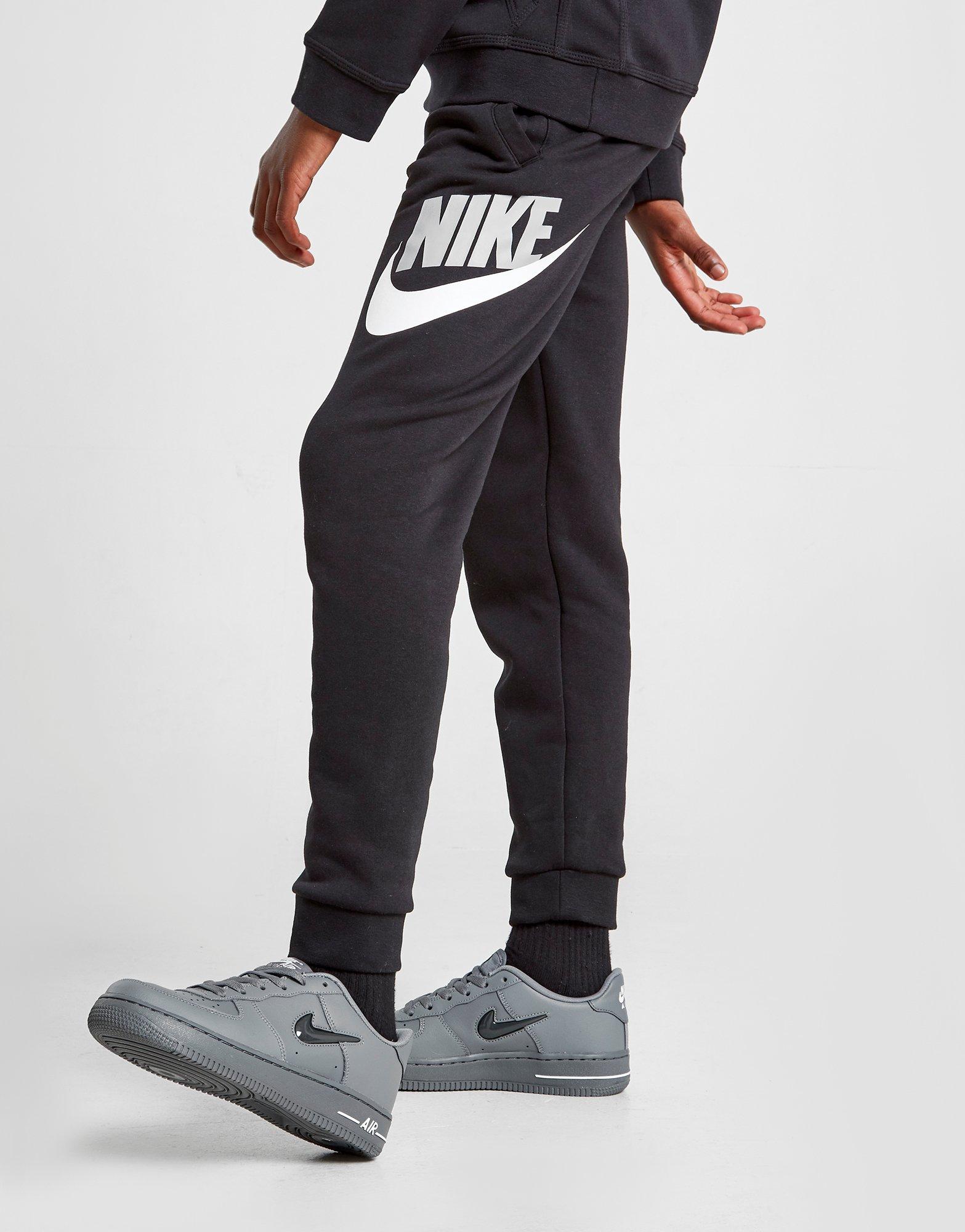 nike hybrid fleece joggers grey