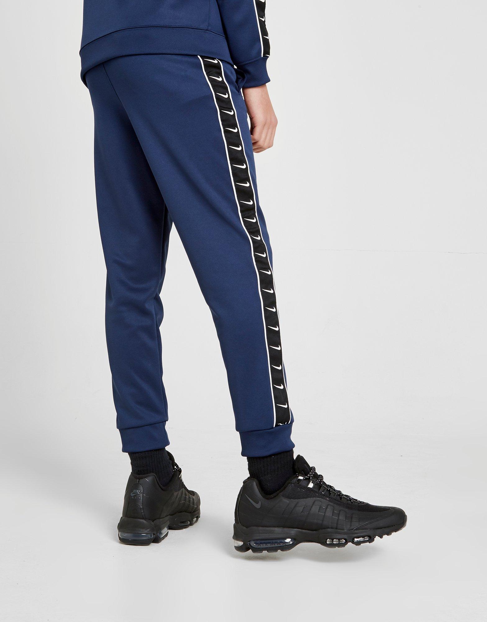 navy blue nike jogger suit