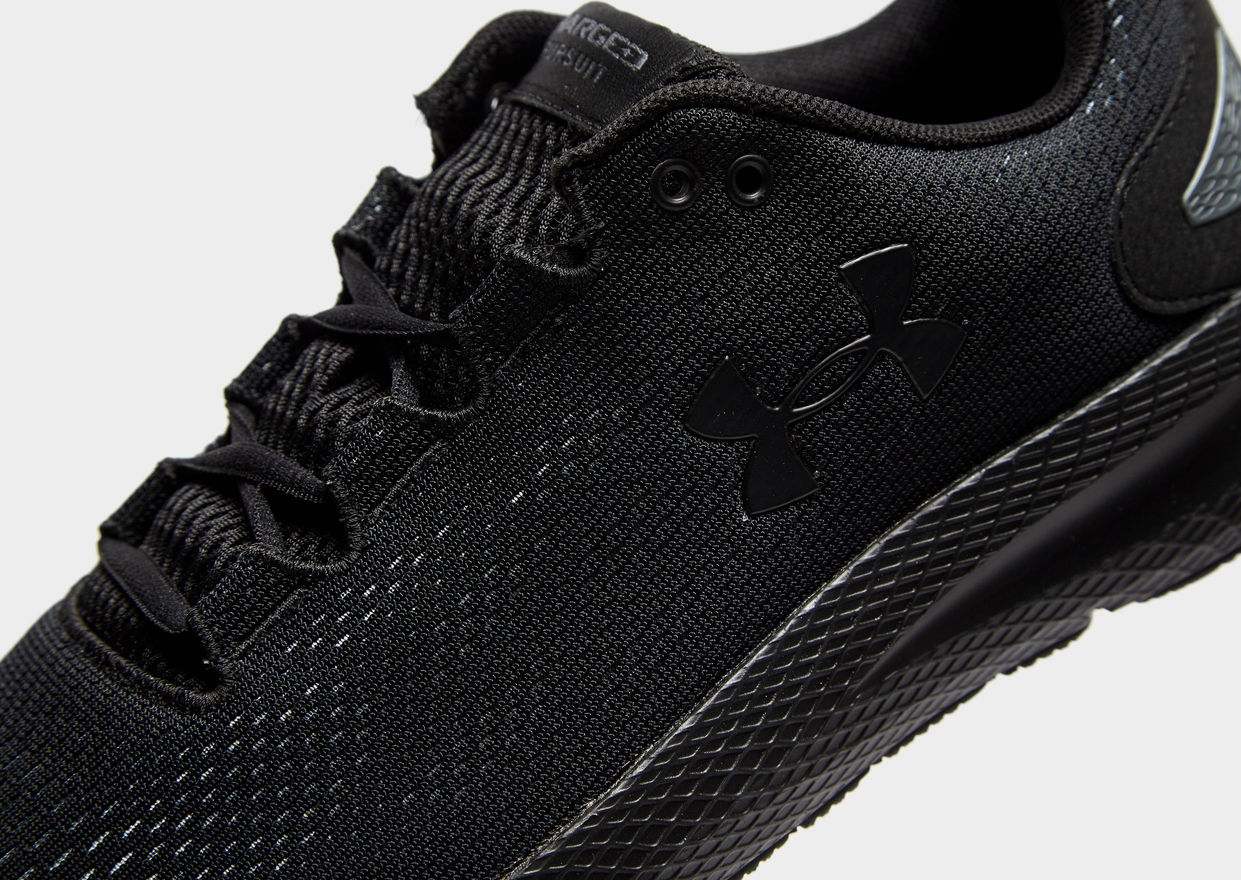 under armour charged black