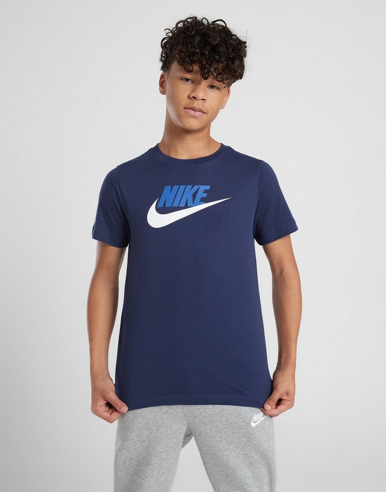 Buy Blue Nike Futura Icon T-Shirt Junior | JD Sports | JD Sports Ireland