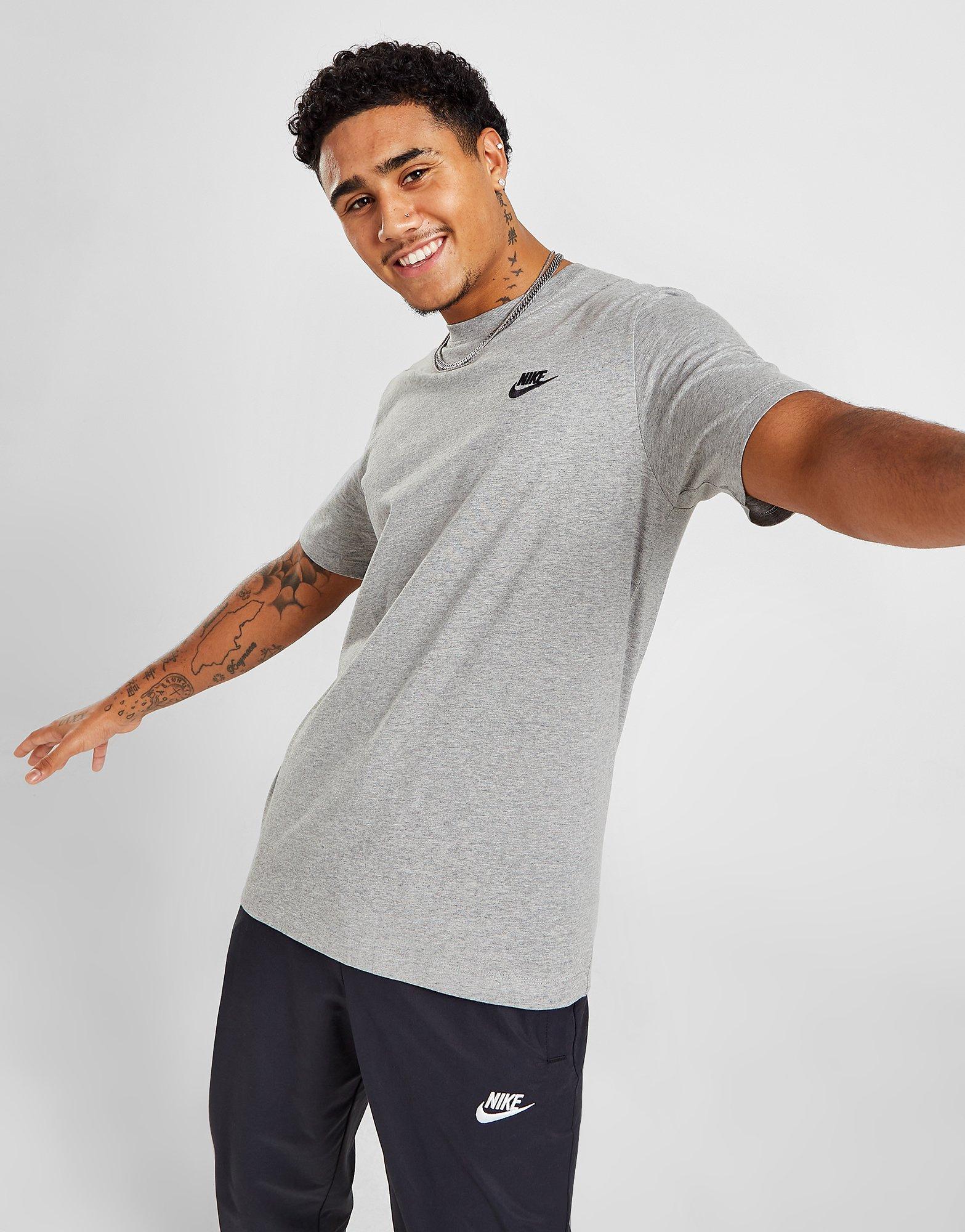 Nike Men's T-Shirt - Grey - L