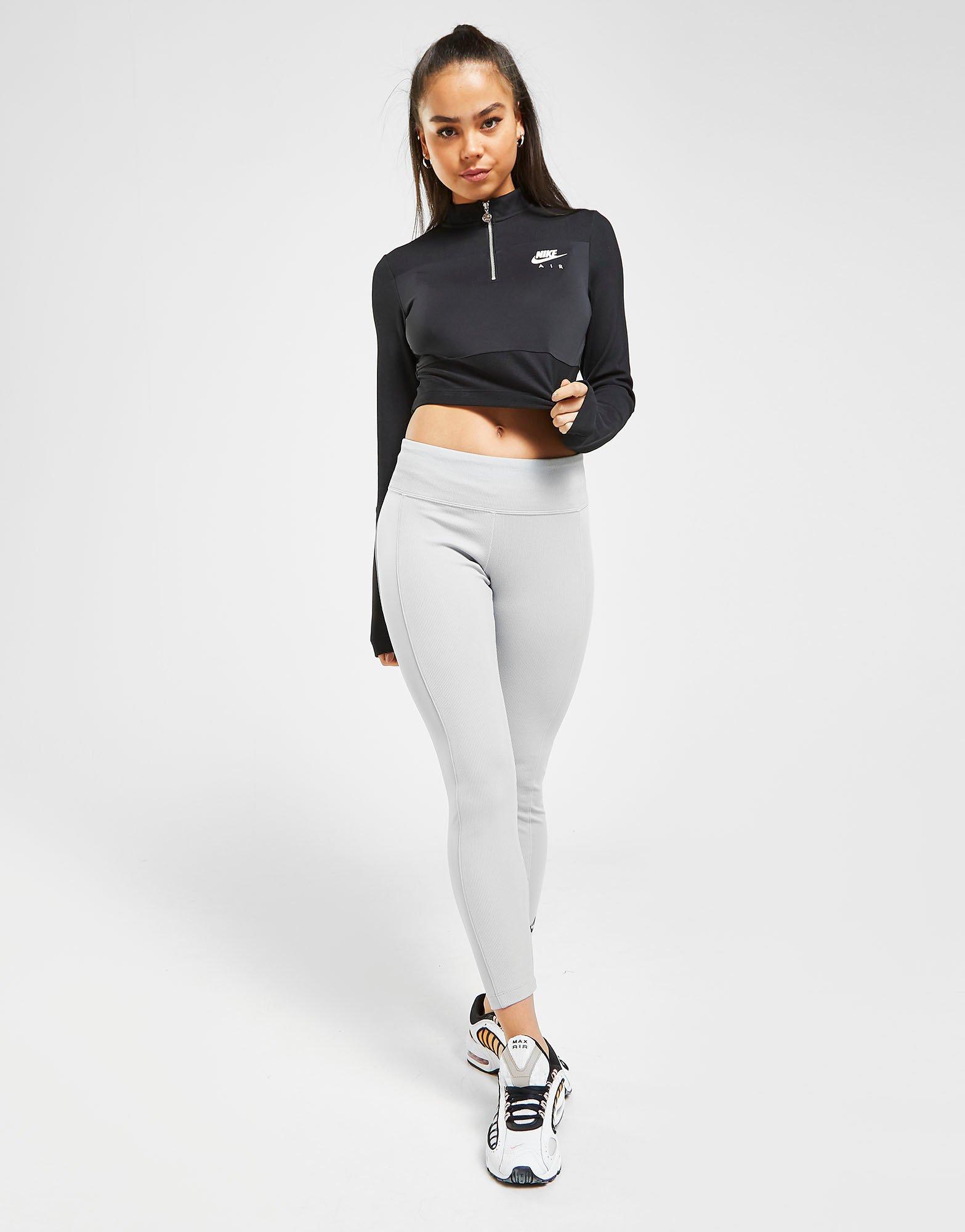 nike long sleeve cropped top