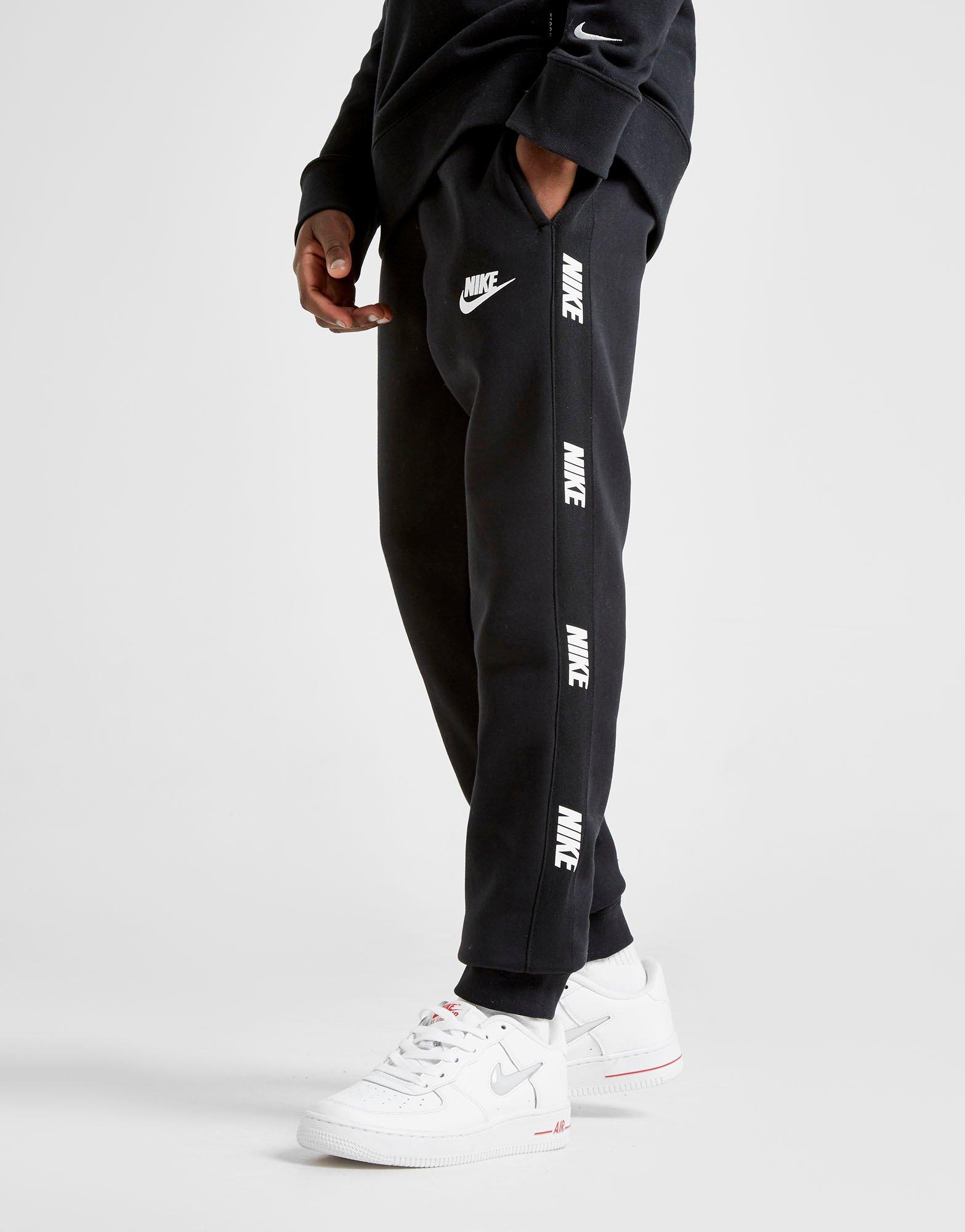 nike tape fleece joggers