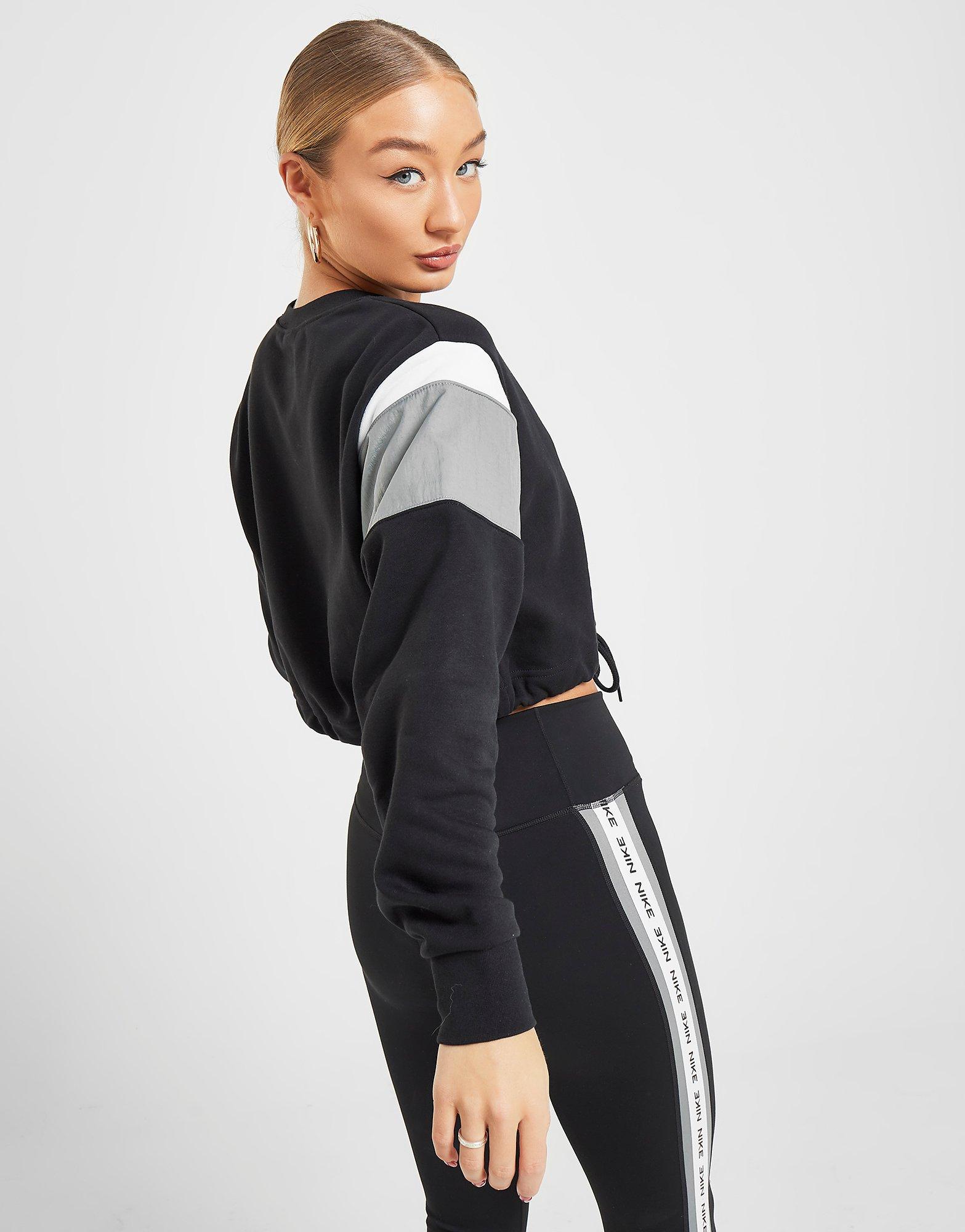 nike crop sweat