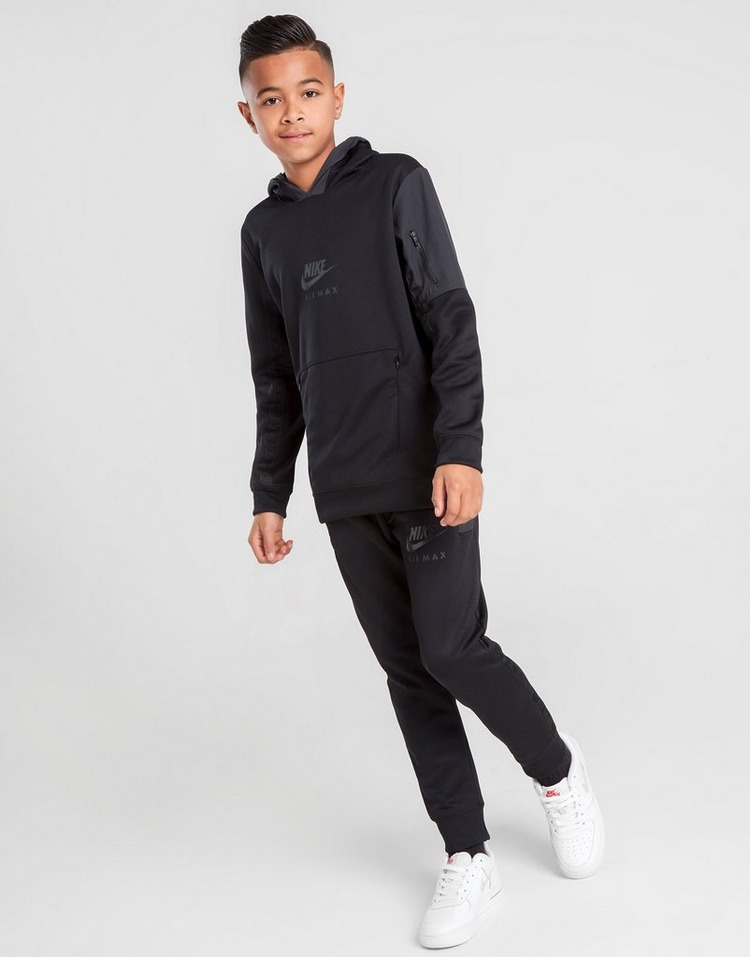 Buy Black Nike Air Max Overhead Hoodie Junior | JD Sports | JD Sports ...