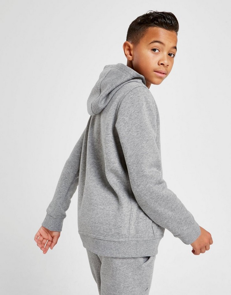 Buy Grey Nike Fleece Overhead Hoodie Junior | JD Sports | JD Sports Ireland