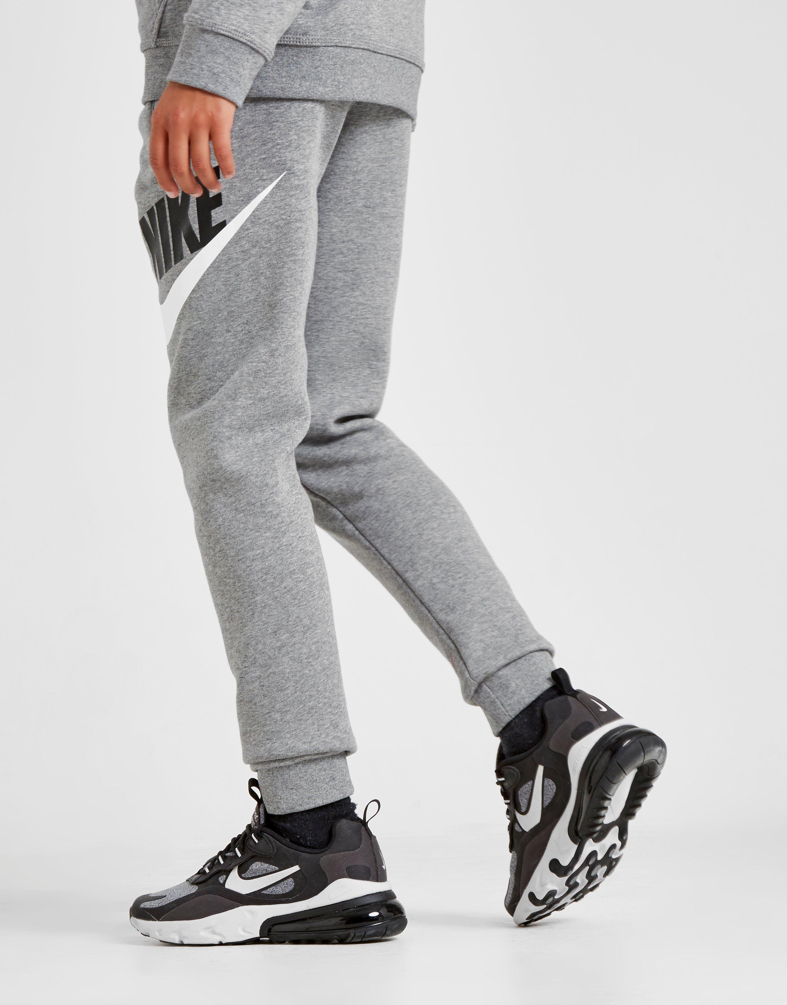 nike hybrid fleece joggers grey