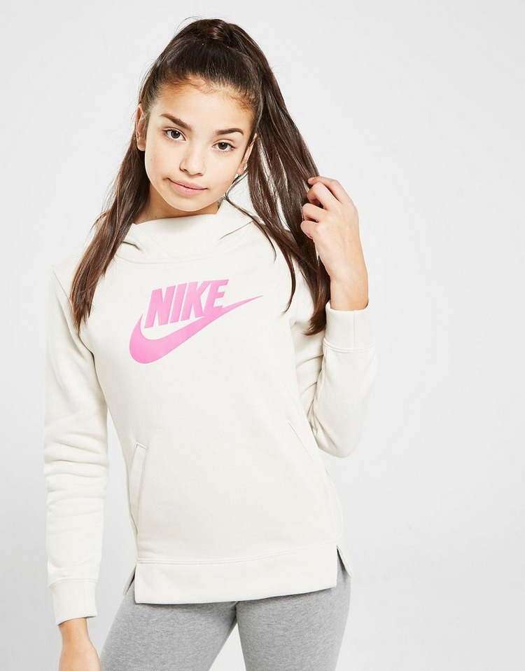Koop Wit Nike Girls' Essential Overhead Hoodie Junior | JD Sports