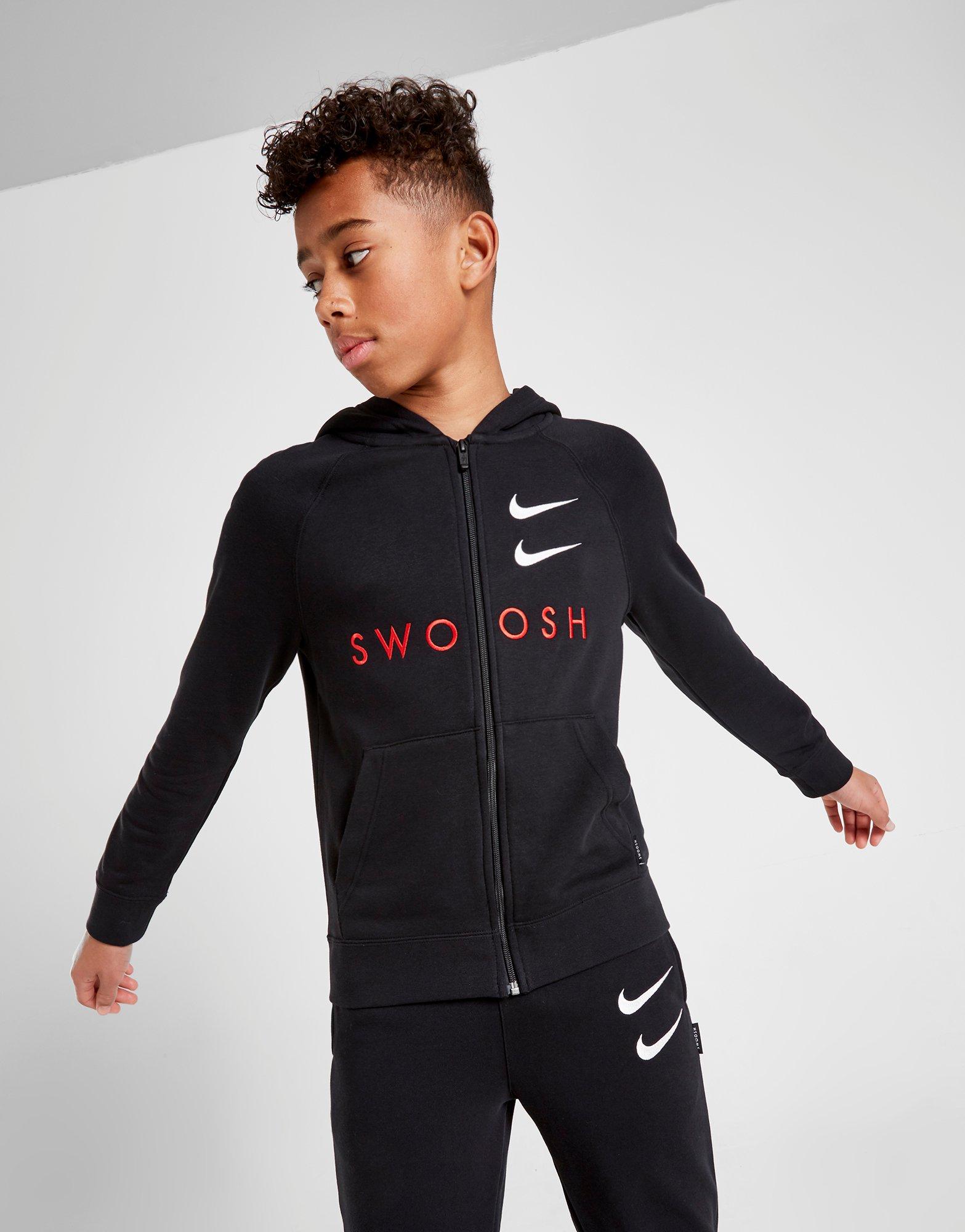 nike swoosh full zip