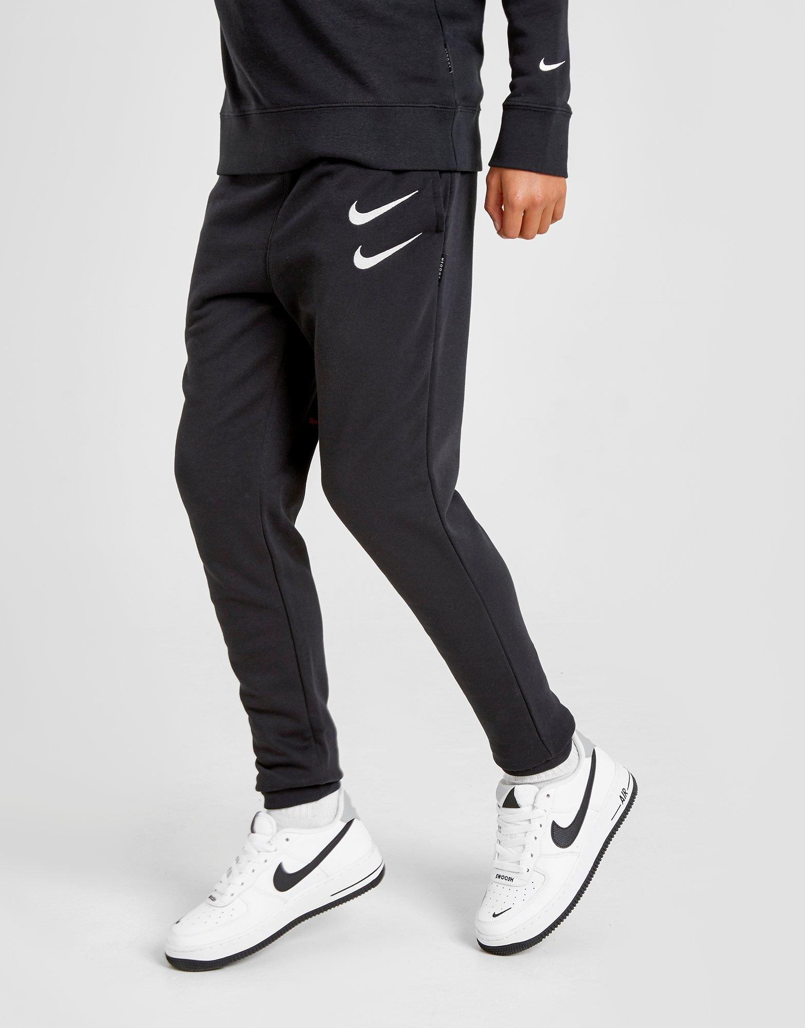 nike swoosh poly track pants