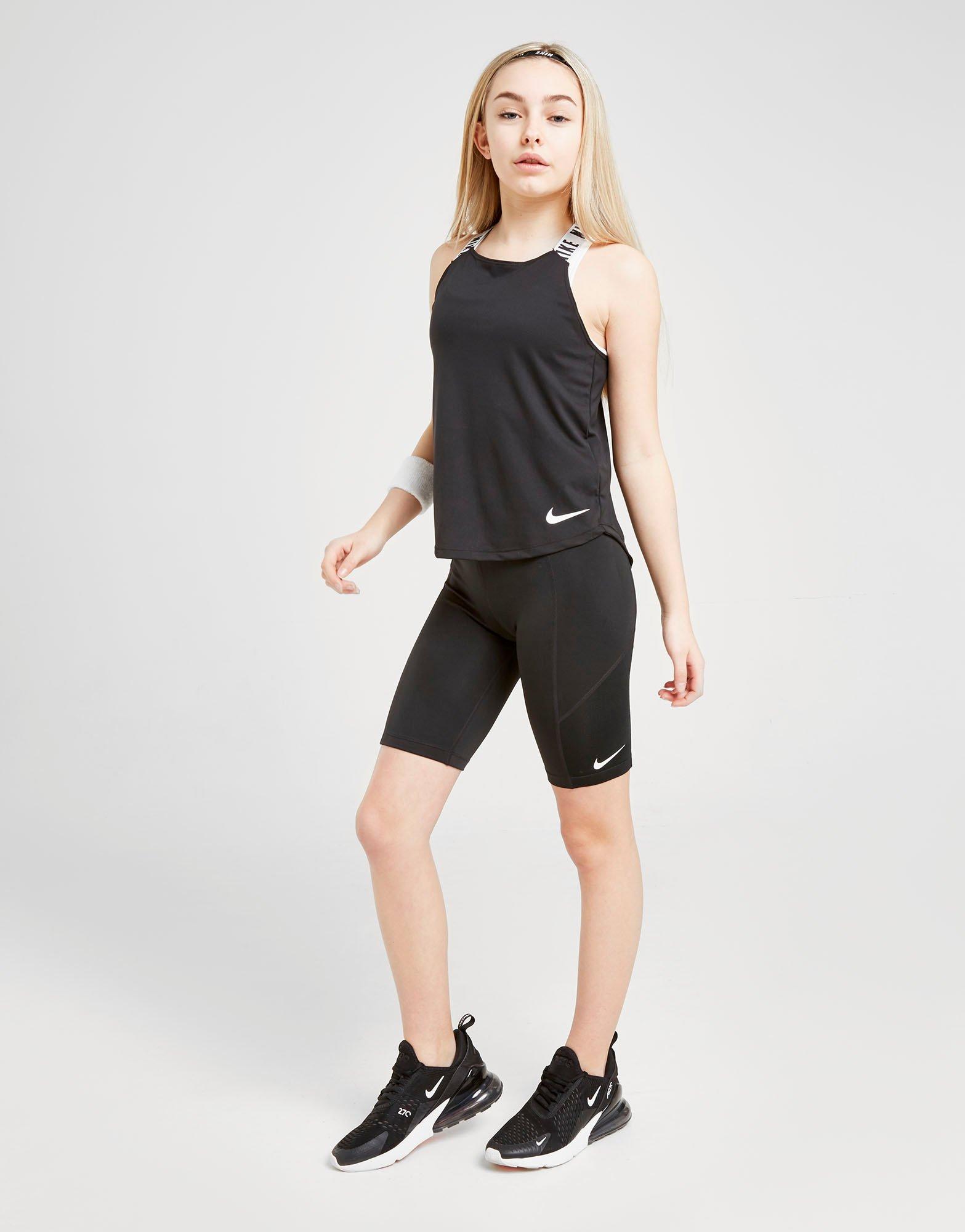 girls nike cycling shorts