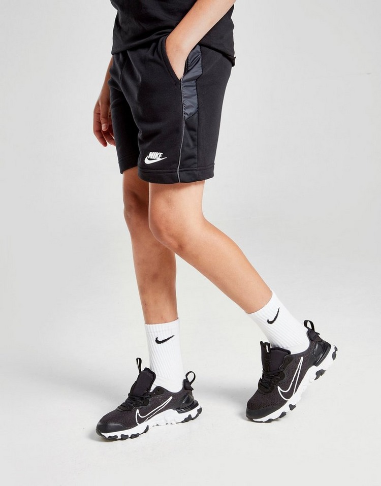 nike hybrid shorts black