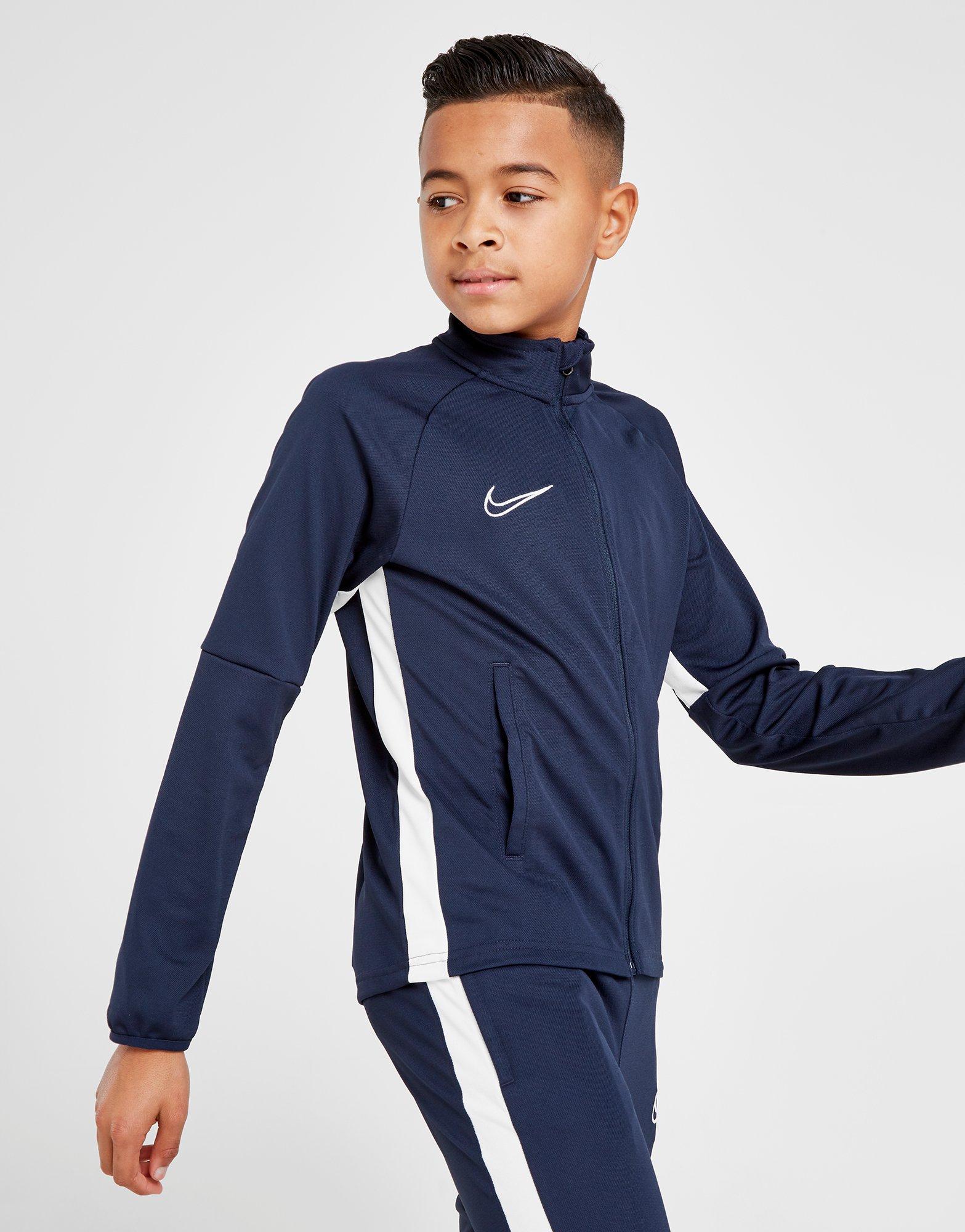 nike academy tracksuit junior