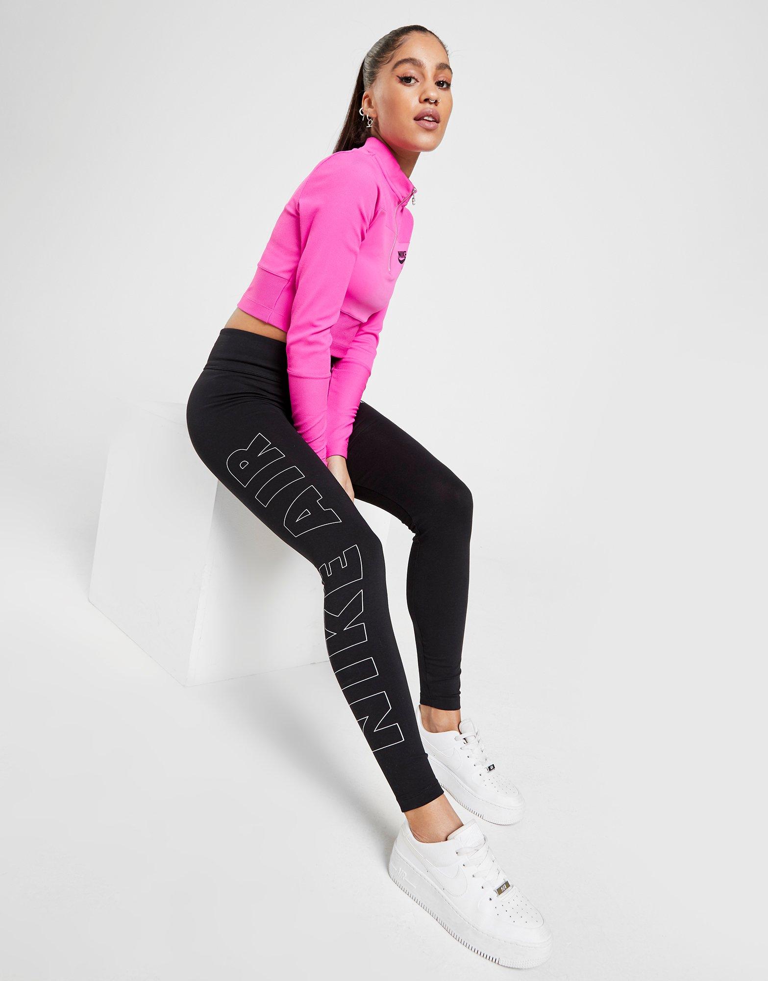 nike zip leggings