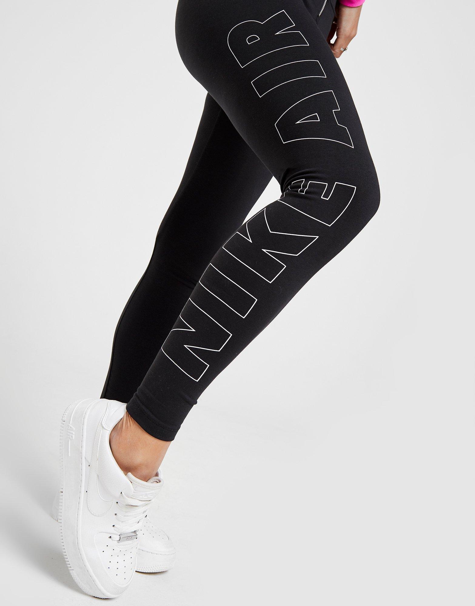 nike air logo leggings