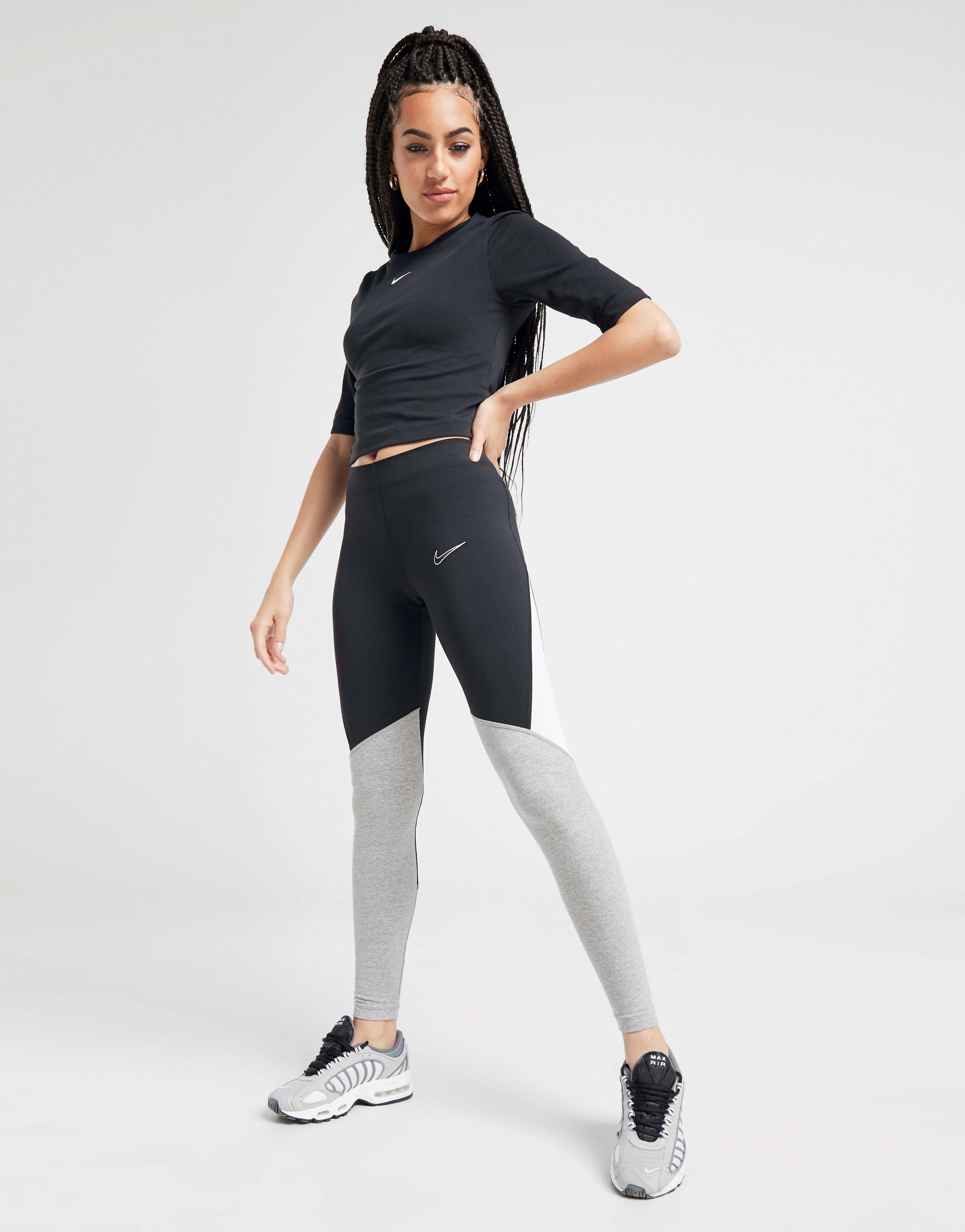 nike colour block leggings